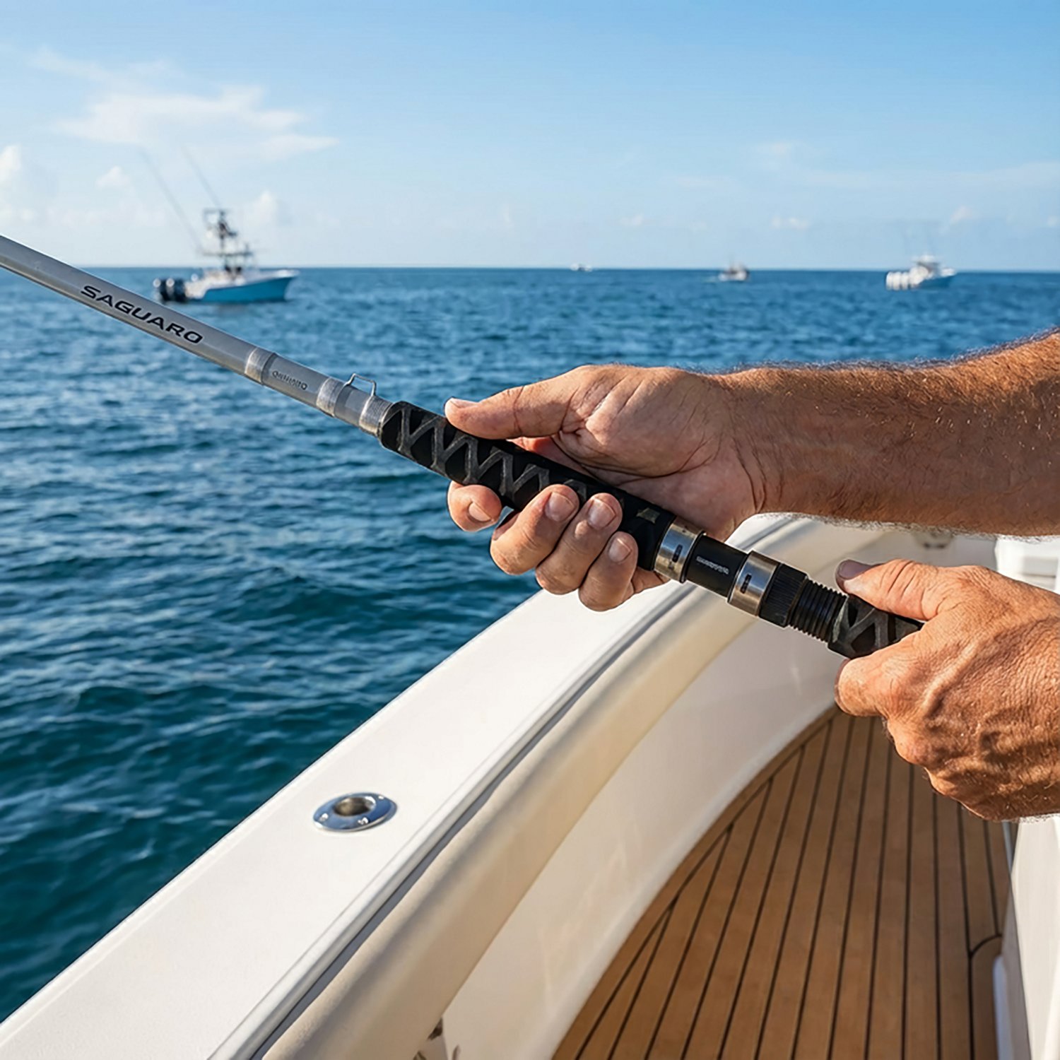 Shimano Saguaro Boat 7 ft MH Saltwater Casting Rod - view number 5