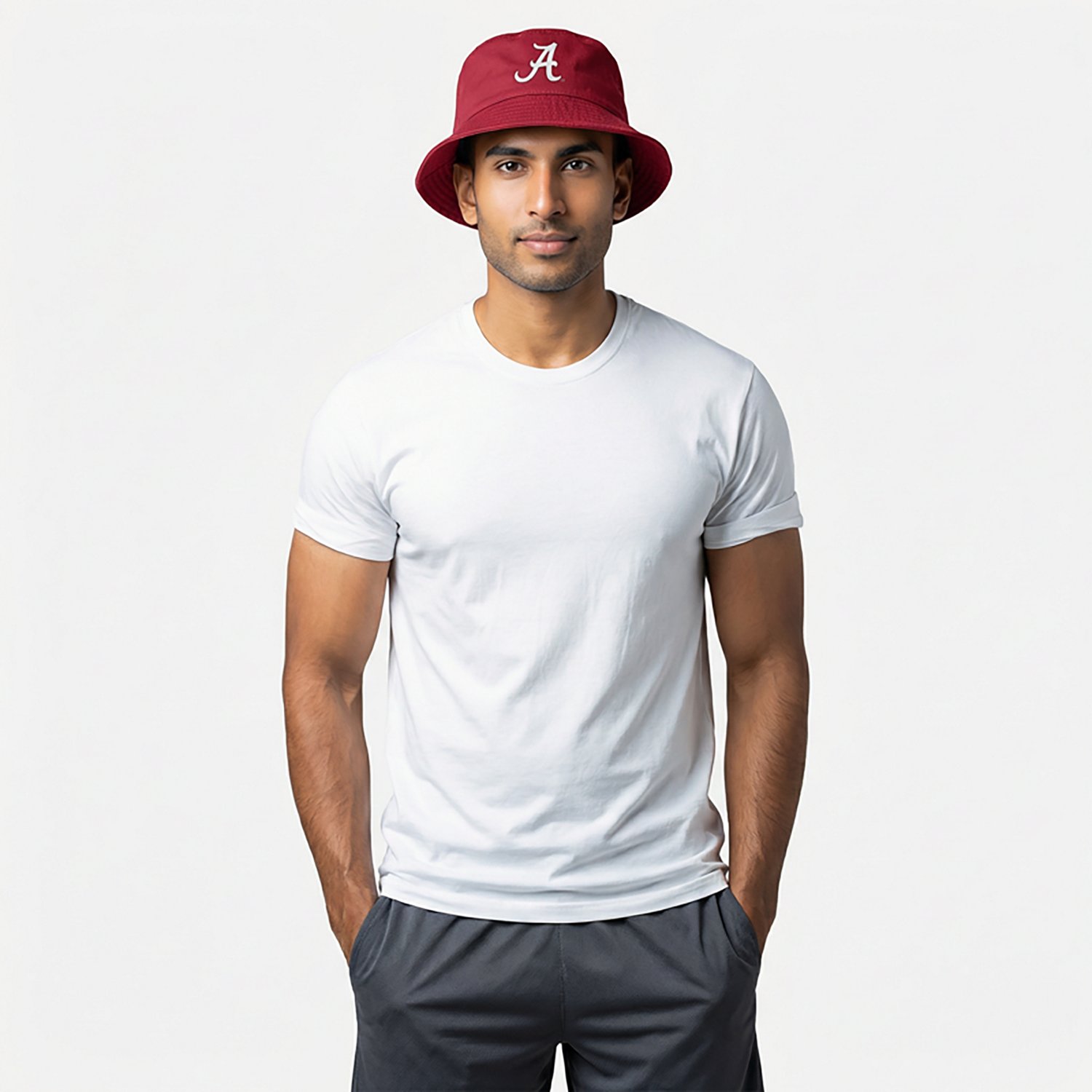 Nike Men's Alabama Apex Square Brim Bucket Cap - view number 2