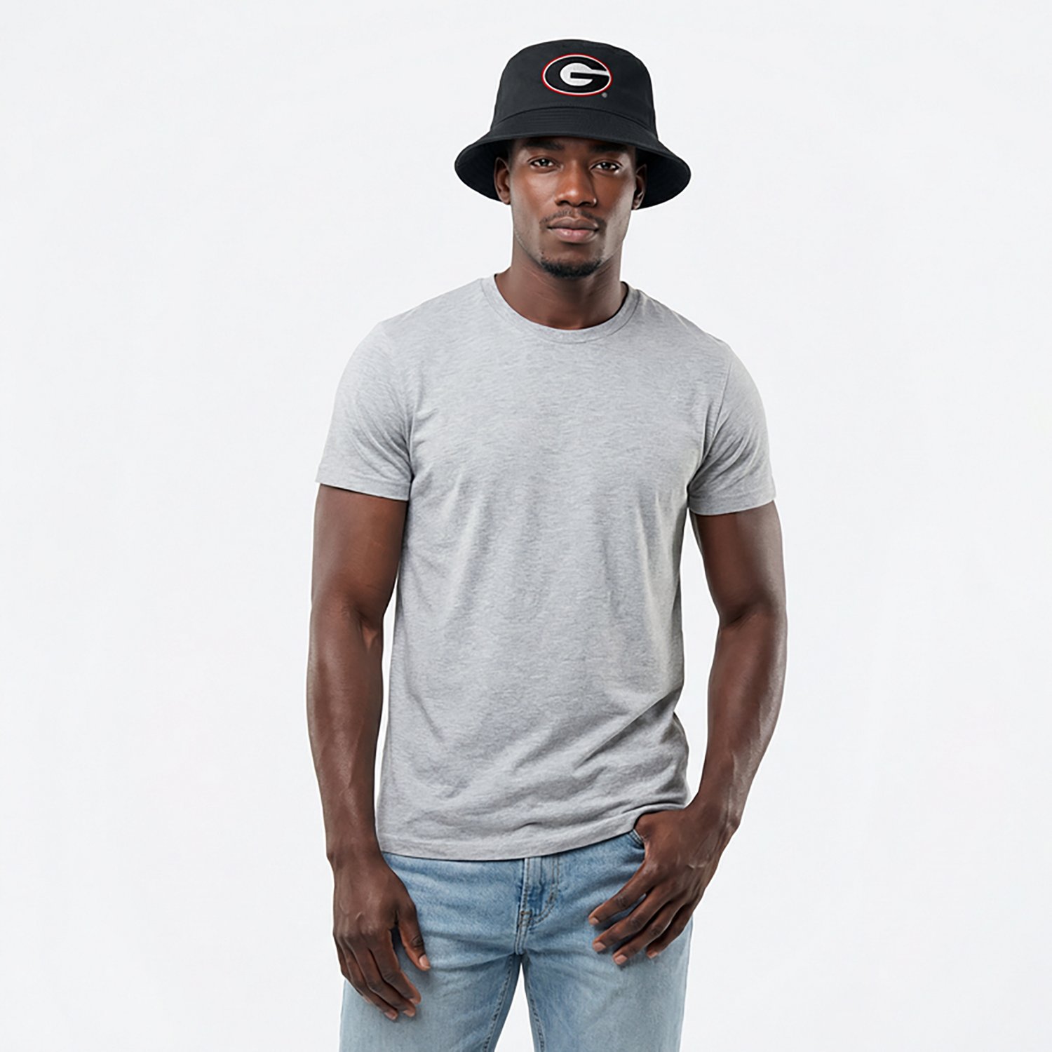 Nike Men's Georgia Bulldogs Apex Square Brim Bucket Cap - view number 2