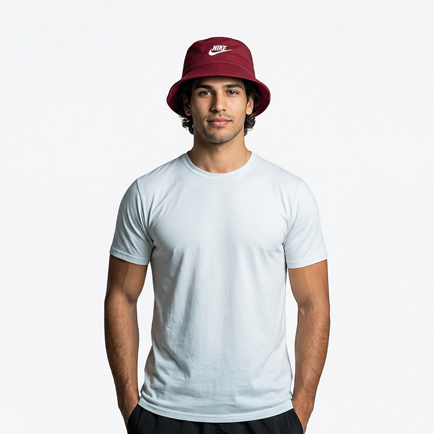 Nike Men's Oklahoma Apex Vault Logo Square Brim Bucket Cap - view number 2