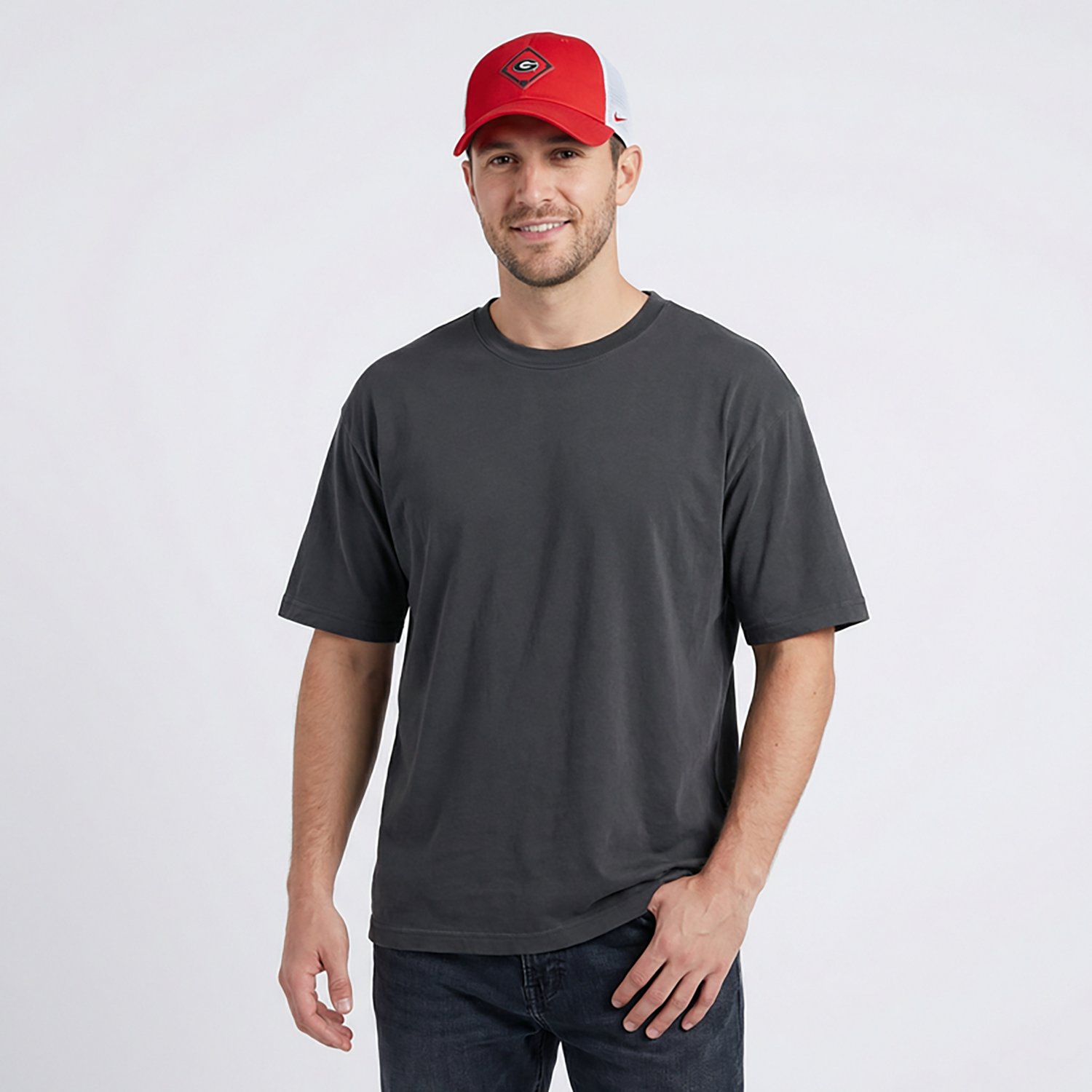 Nike Men's Georgia Club Primetime Unstructured Trucker Cap - view number 2