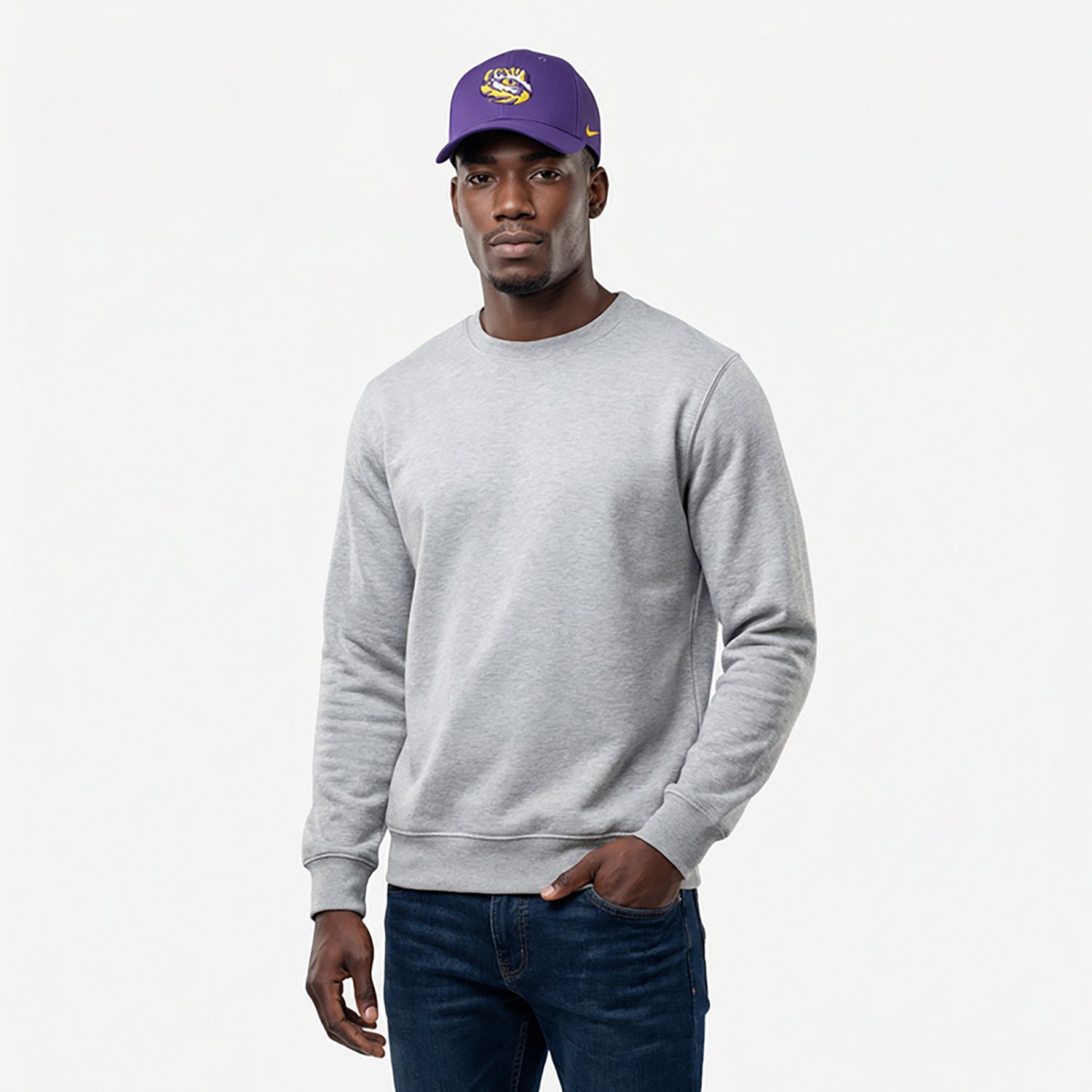 Nike Men's LSU DF Club Unstructured Cap