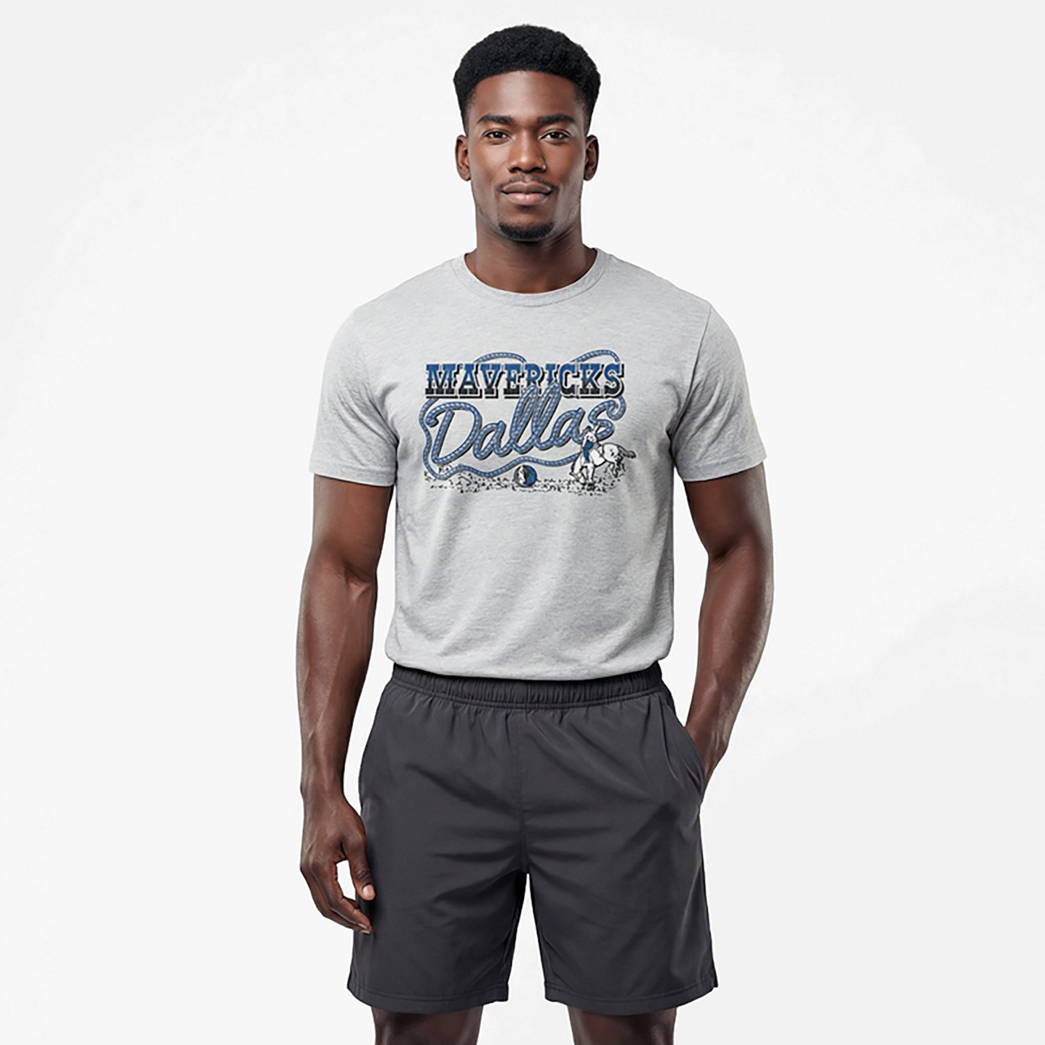 '47 Men's Dallas Mavericks 'Rope' Regional Franklin T-shirt - view number 2