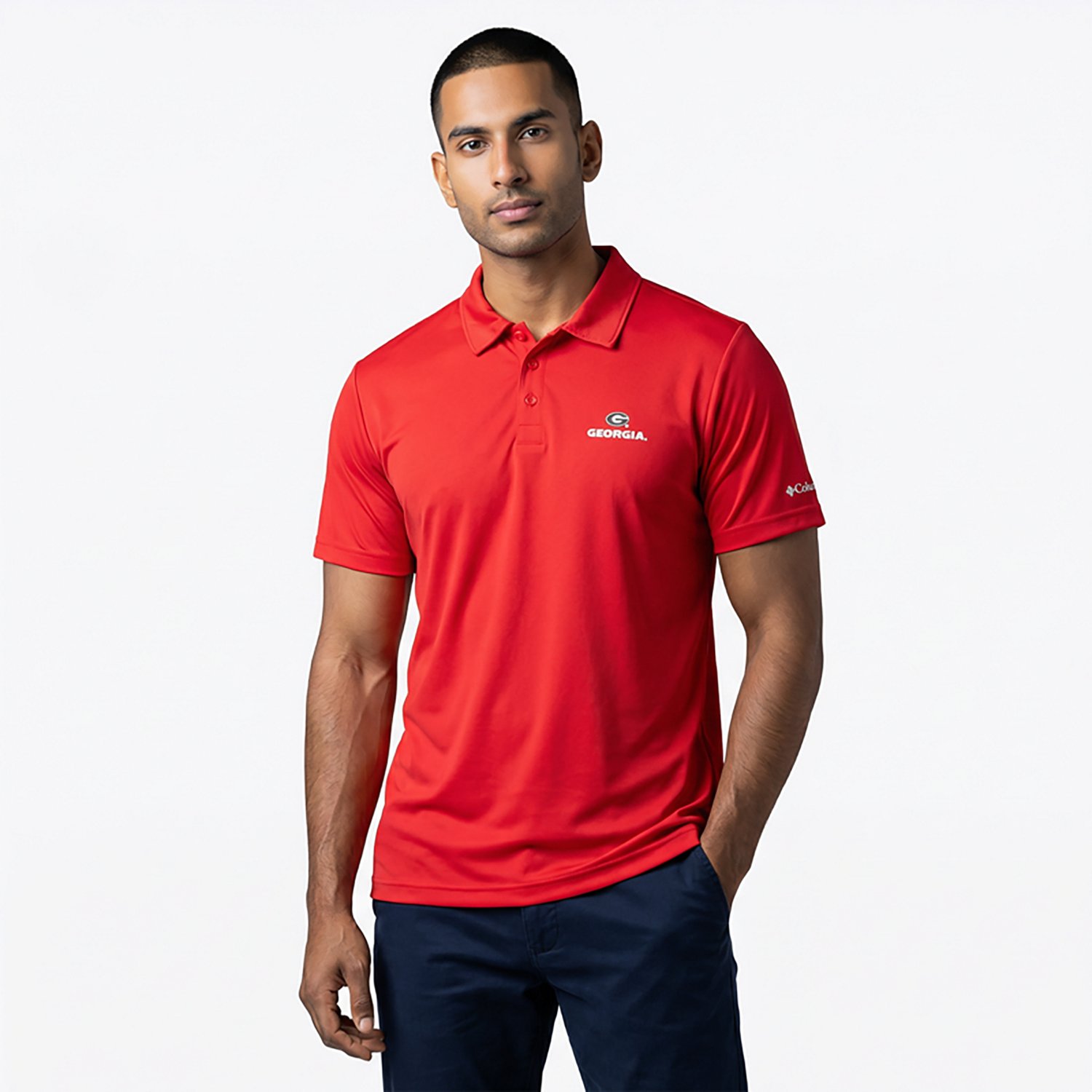 Columbia Sportswear Men's Georgia Bulldogs Fair Catch Polo - view number 5