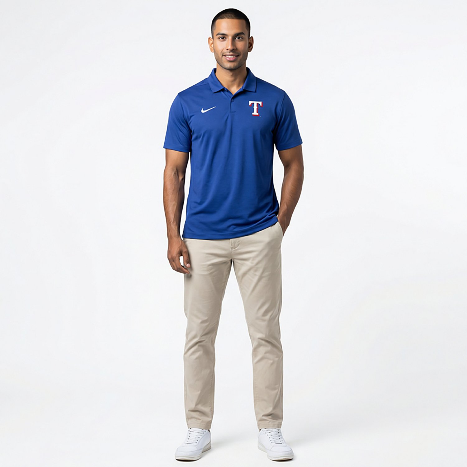 Nike Men's Rangers MLB Victory Polo Shirt