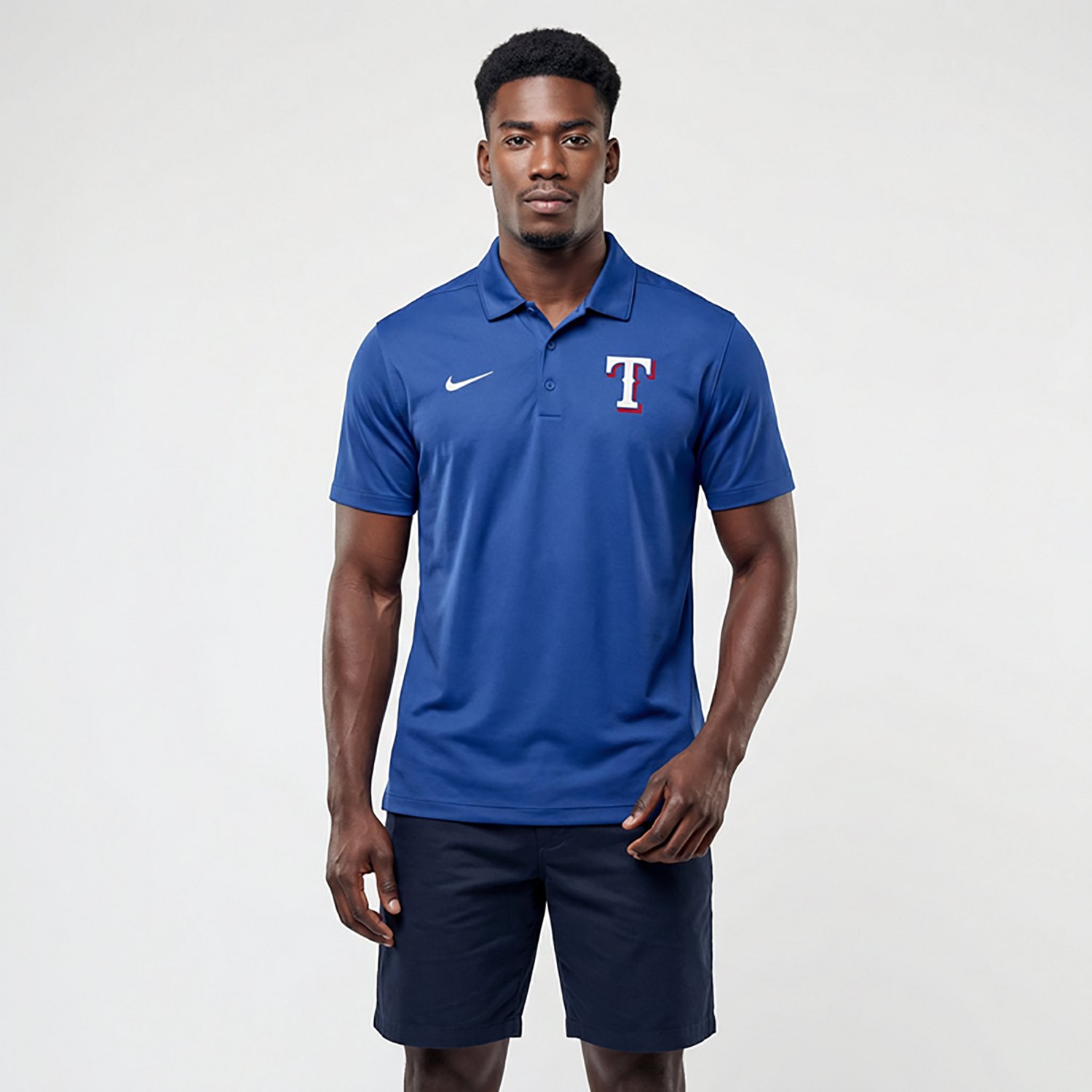Nike Men's Rangers MLB Victory Polo Shirt - view number 2