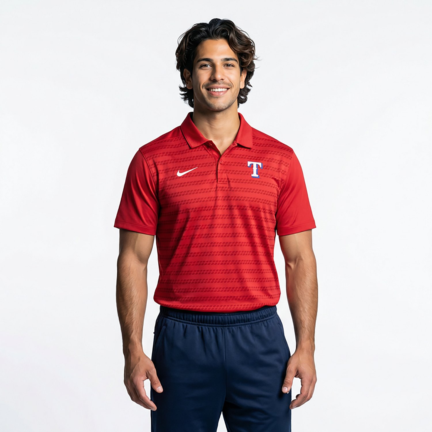 Nike Texas Rangers Authentic Collection Victory Performance Polo - view number 2