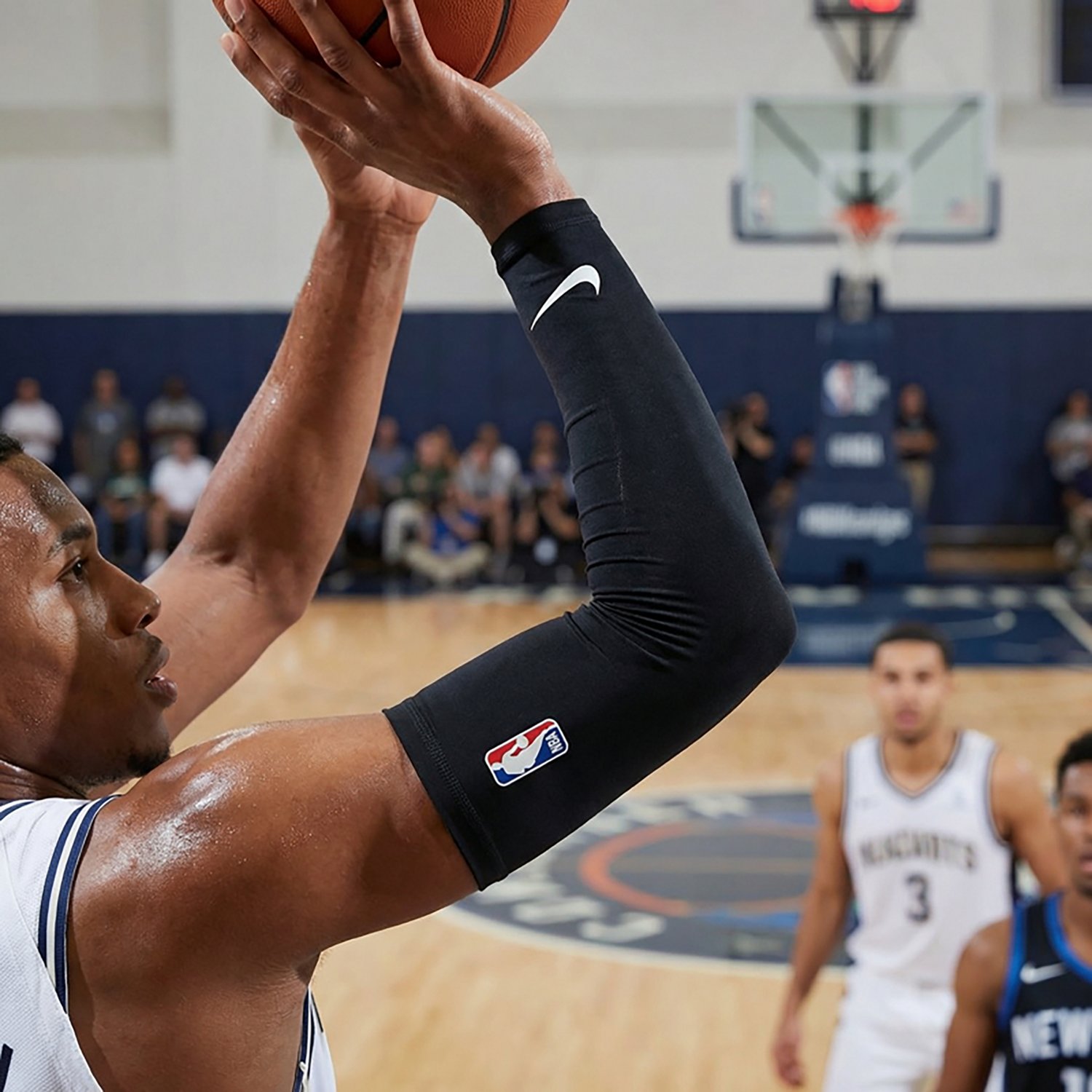 Nike Adults' NBA 2.0 Shooter Sleeve - view number 2