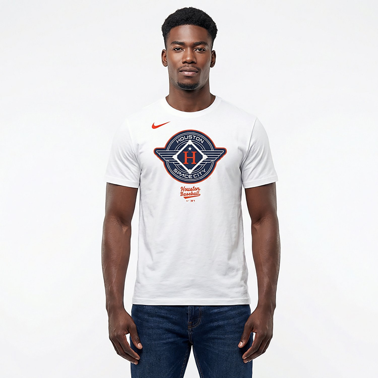 Nike Men's Astros MLB City Connect Novelty T-shirt - view number 2