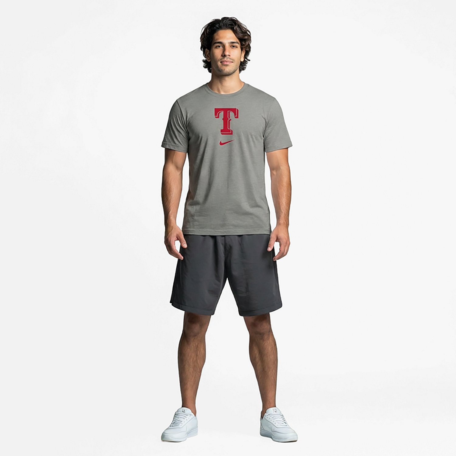 Nike Texas Rangers Authentic Collection Early Work Tri-Blend Performance T-Shirt