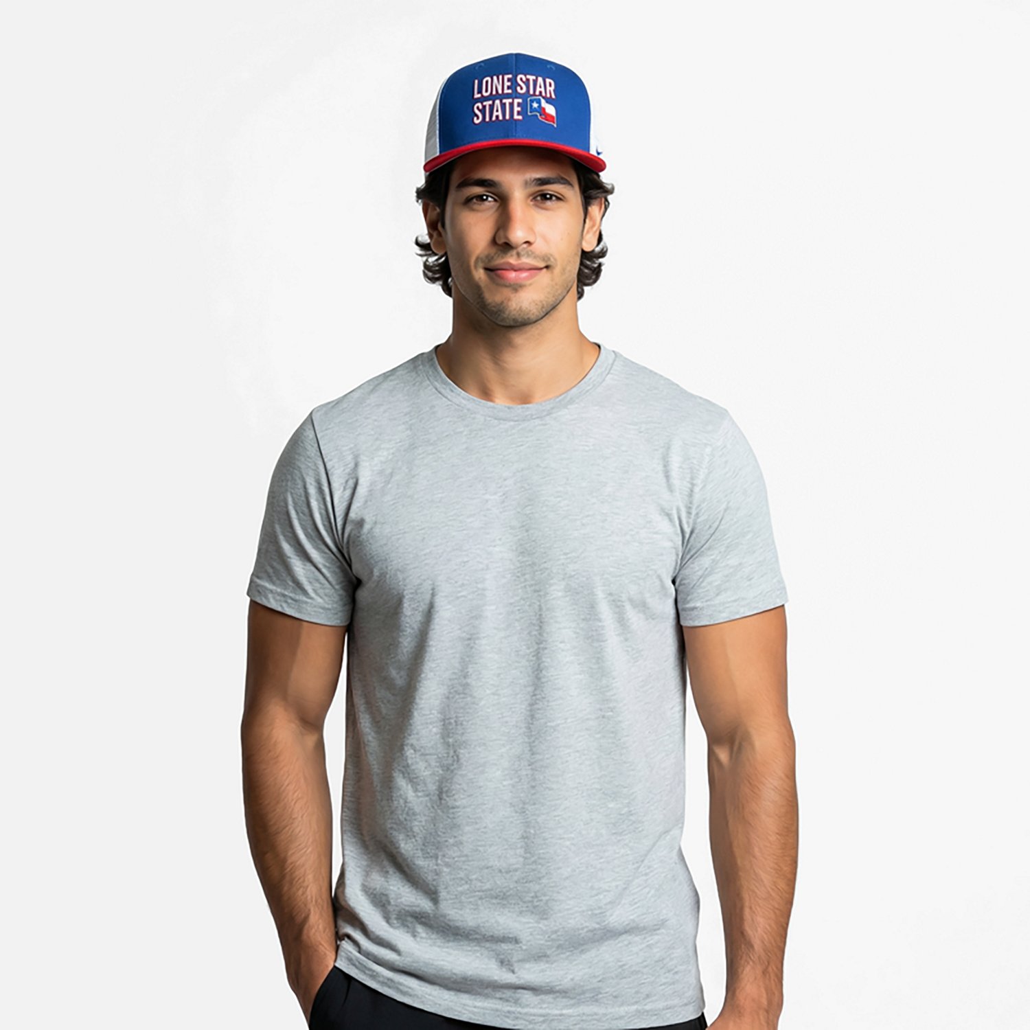 Nike Men's Rangers Primetime Pro Structured Square Bill Trucker Cap - view number 2