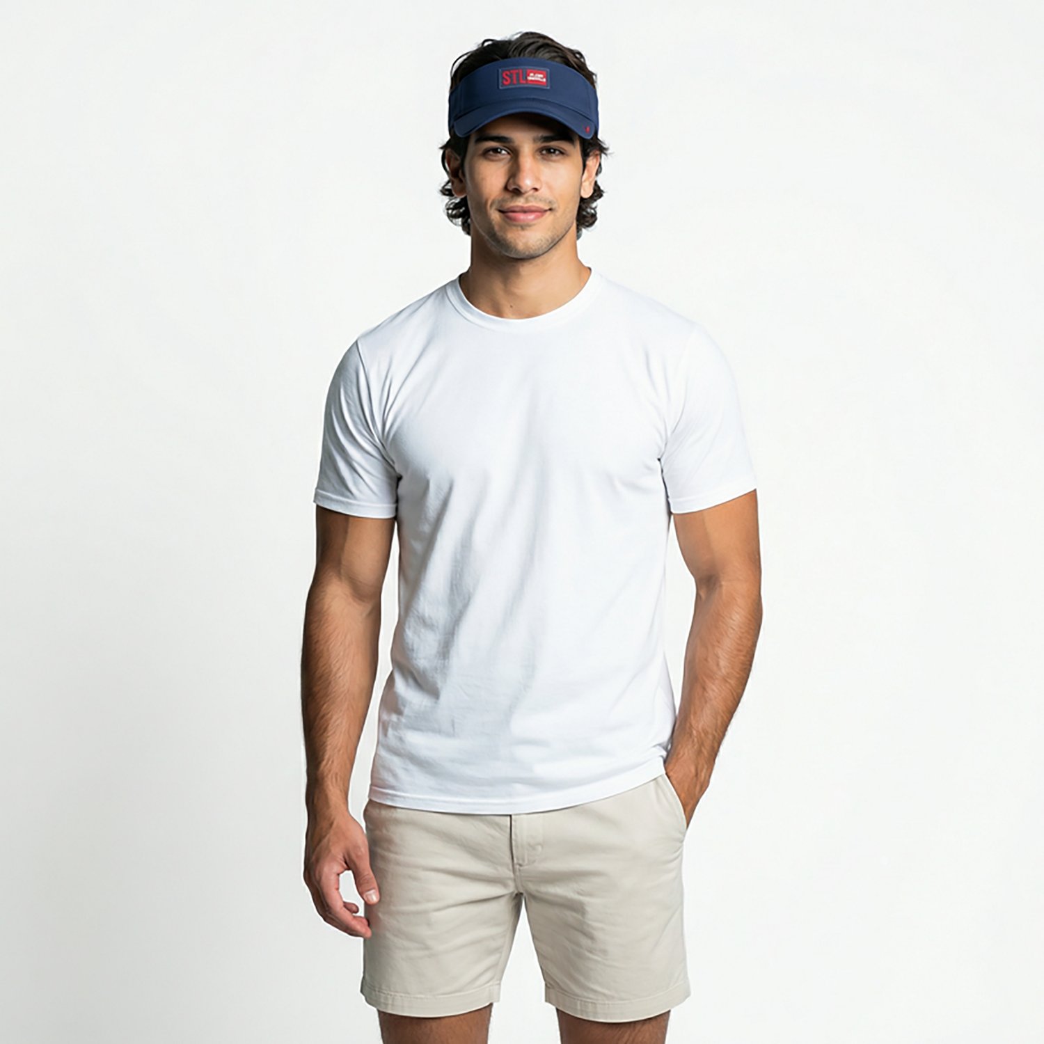 Nike Men's Cardinals City Connect Bozz Ace Visor Cap - view number 2