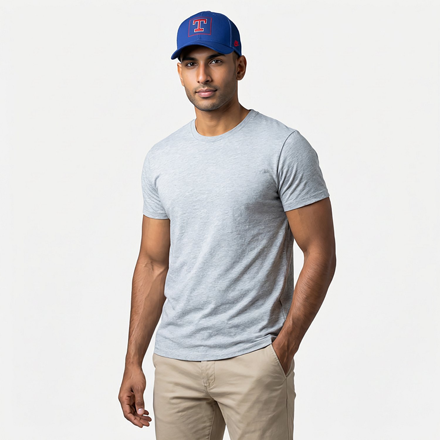 Nike Men's Rangers Cooperstown Rise Structured Trucker Cap - view number 2