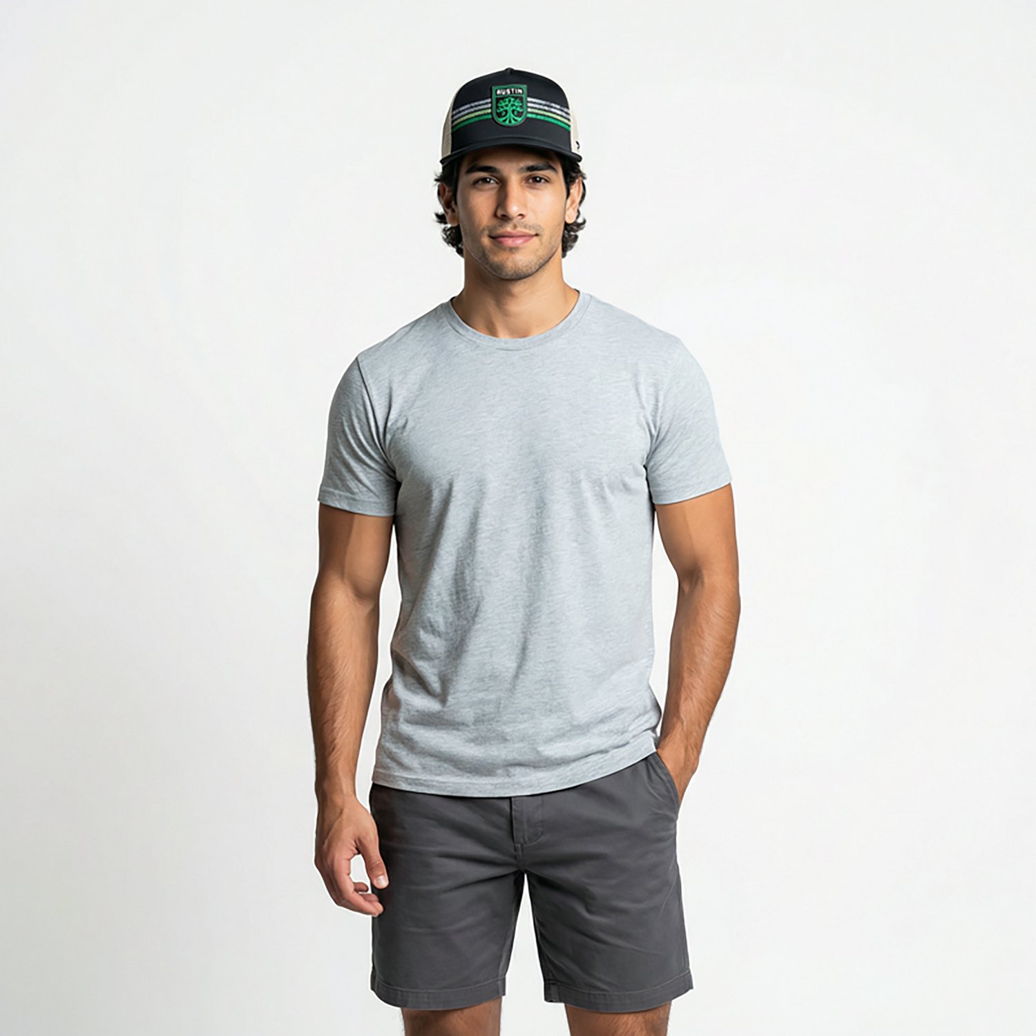 Fanatics Men's Austin FC Journeyman Flat Brim Structured Snapback Cap - view number 2