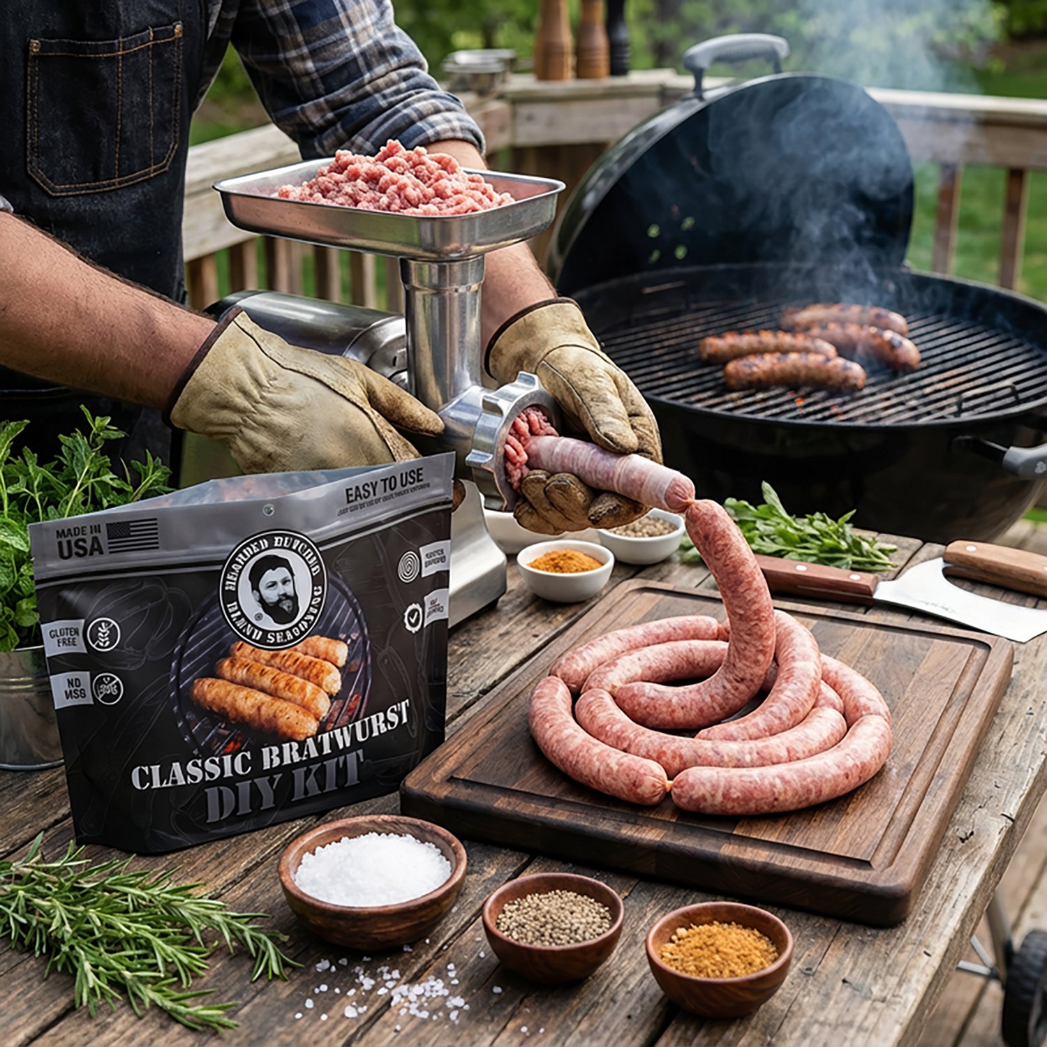 The Bearded Butchers Fresh Bratwurst DIY Kit                                                                                     - view number 5