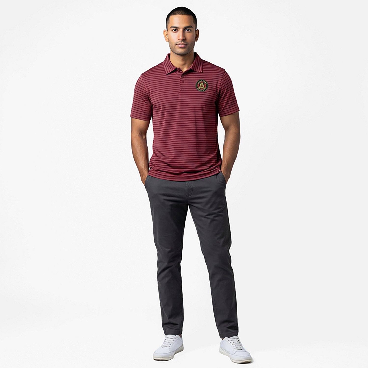 Fanatics Men's Atlanta United FC Sweeper Polo Shirt