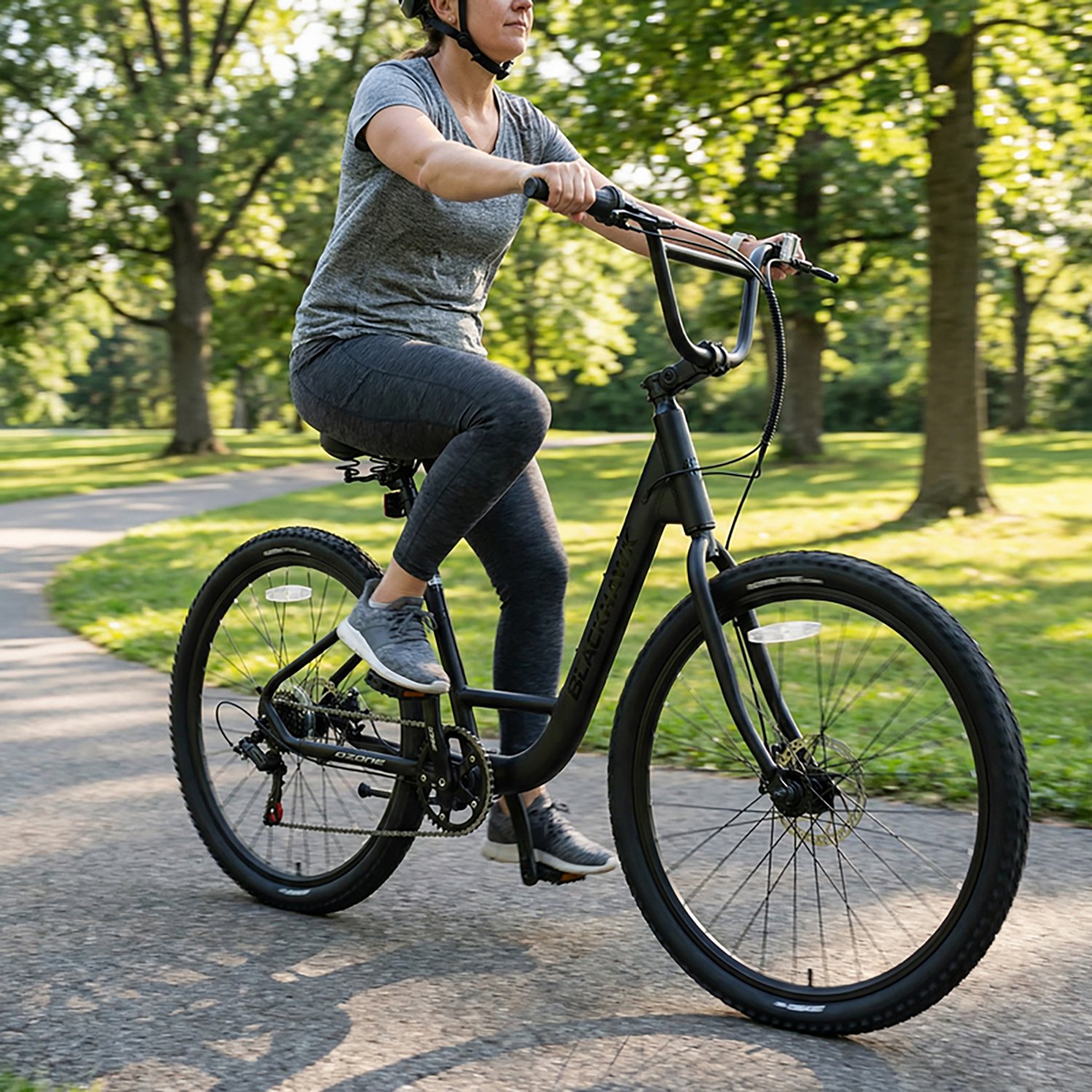 Ozone 500 Blackhawk 27.5 in 7-Speed Hybrid Bike - view number 7