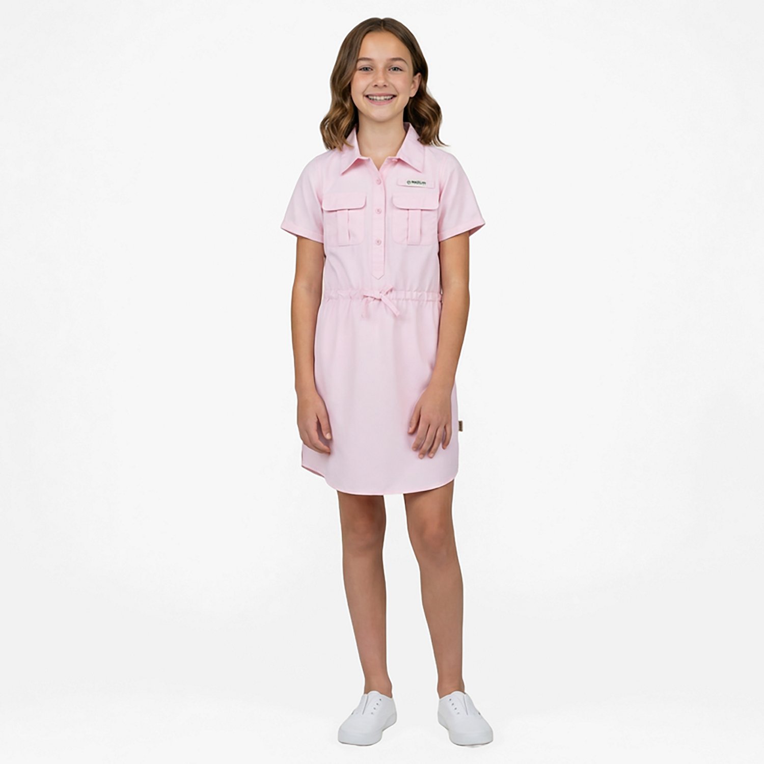 Magellan Outdoors Girls' Laguna Madre Short Sleeve Dress
