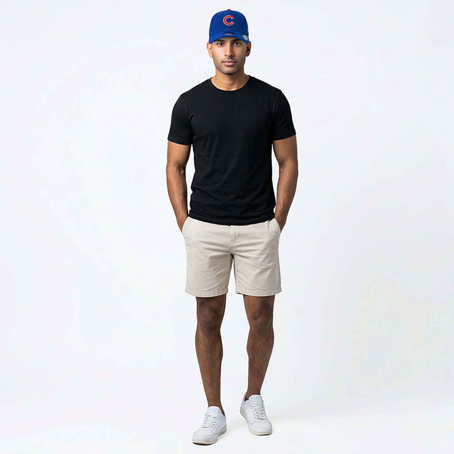 New Era Men's Chicago Cubs Player Replica Game 9SEVENTY Stretch Snapback Cap