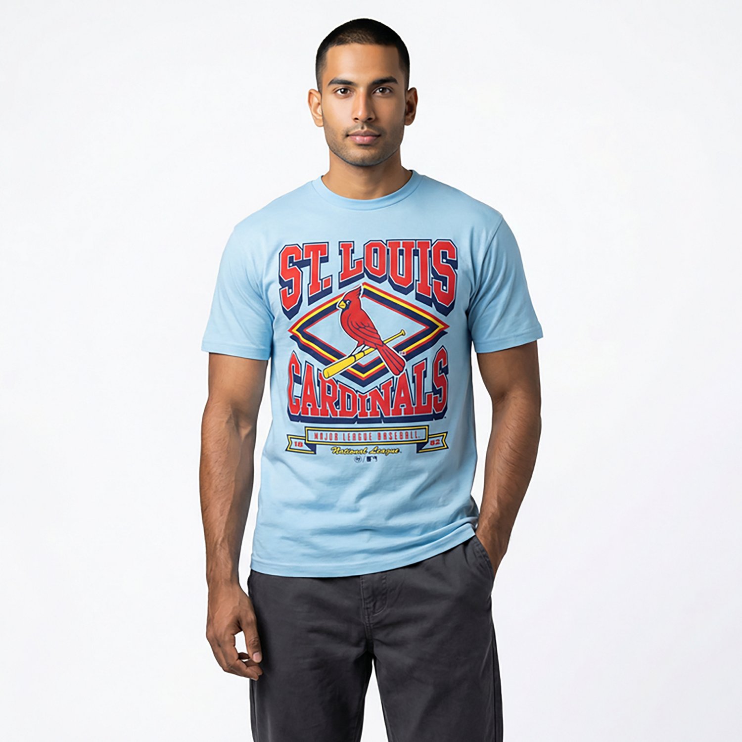 '47 Men's Cardinals Heater Foundation T-shirt