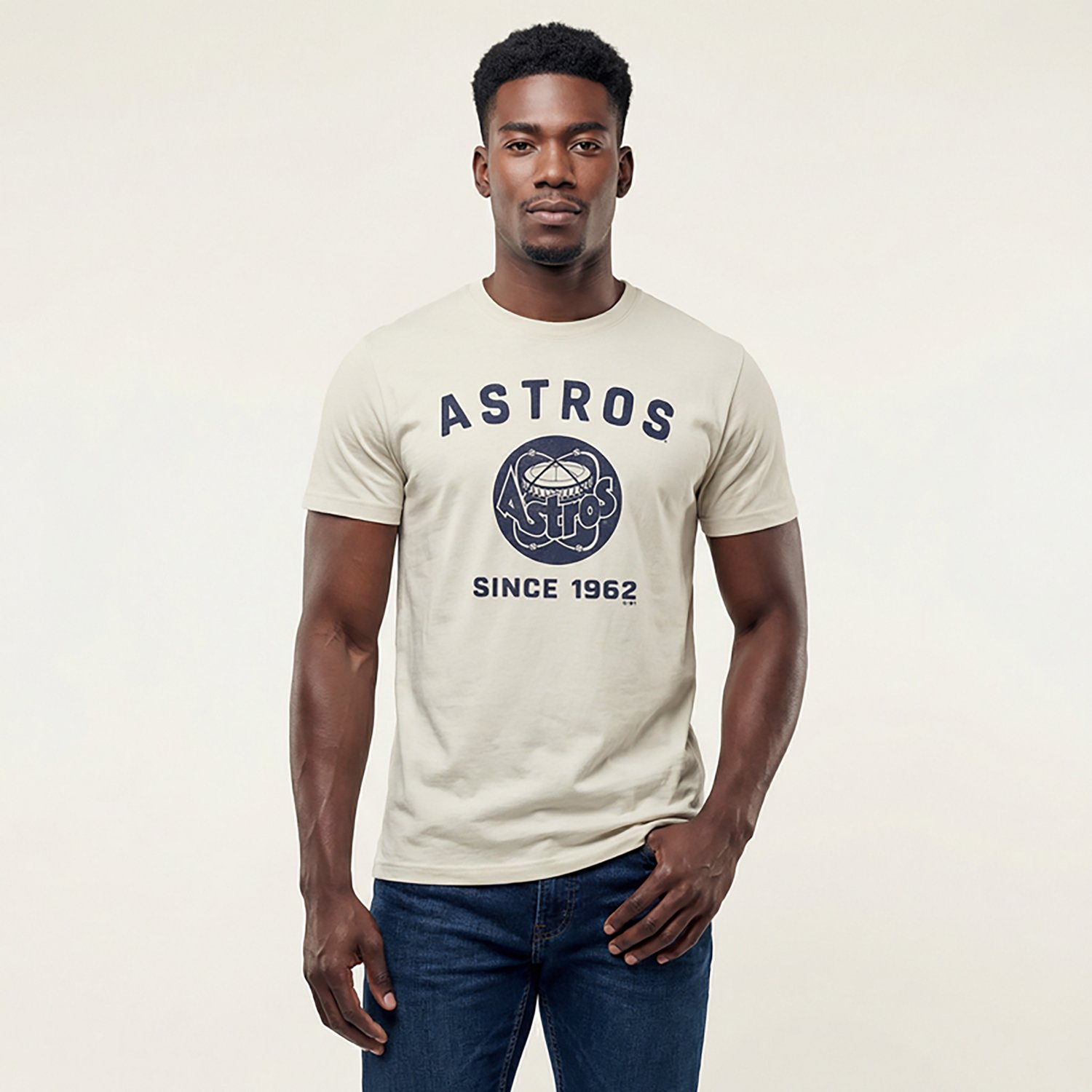 '47 Houston Astros Duster Franklin Graphic T-shirt