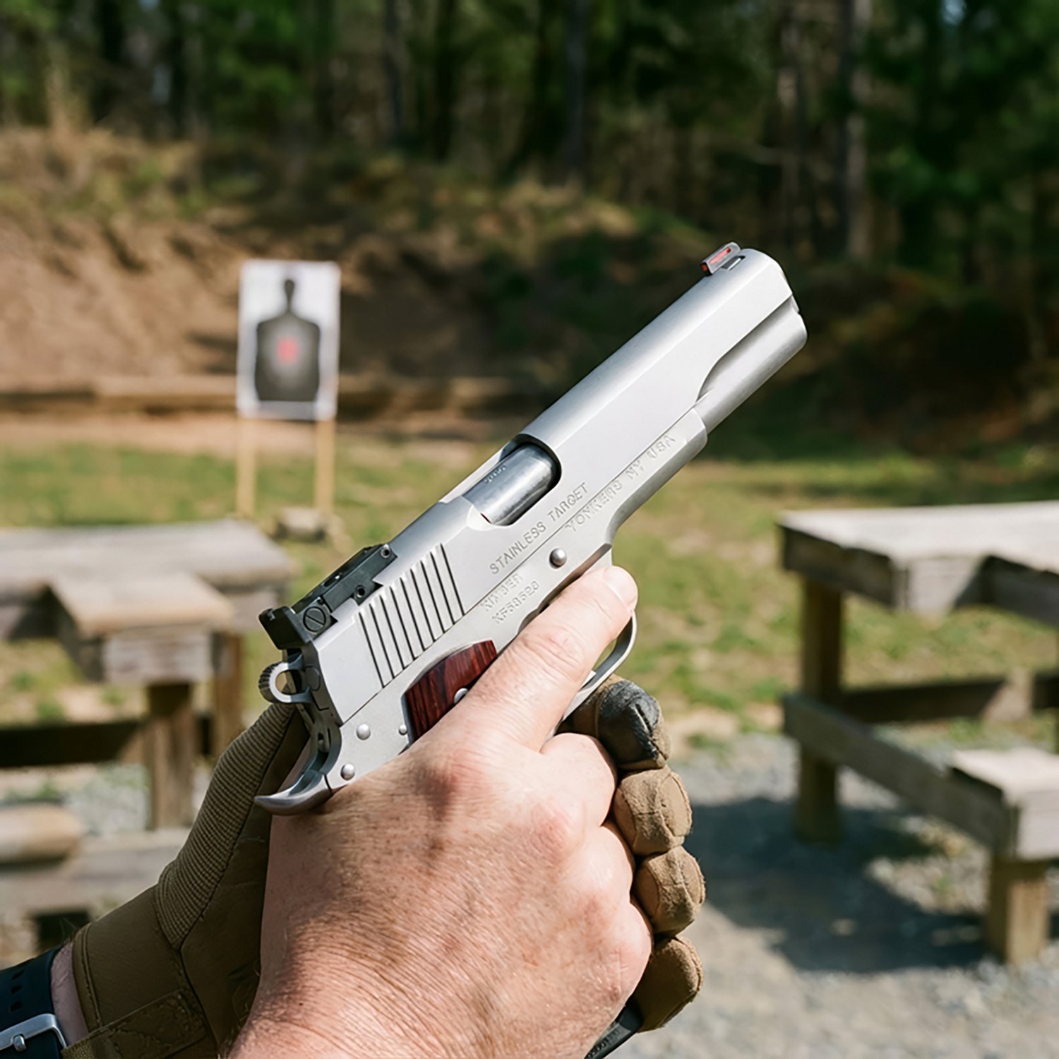 Kimber Stainless Target LS .45 ACP Pistol                                                                                        - view number 3