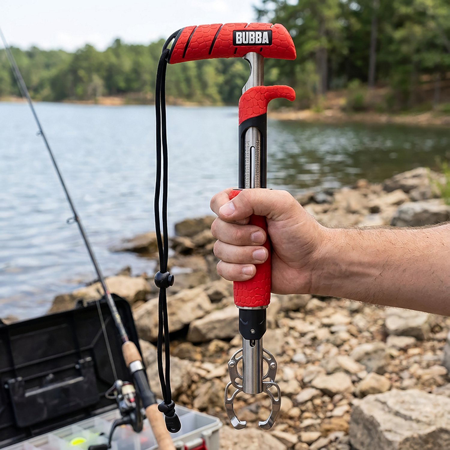 Bubba Fish Lip Grabber with 60 lb Scale - view number 4