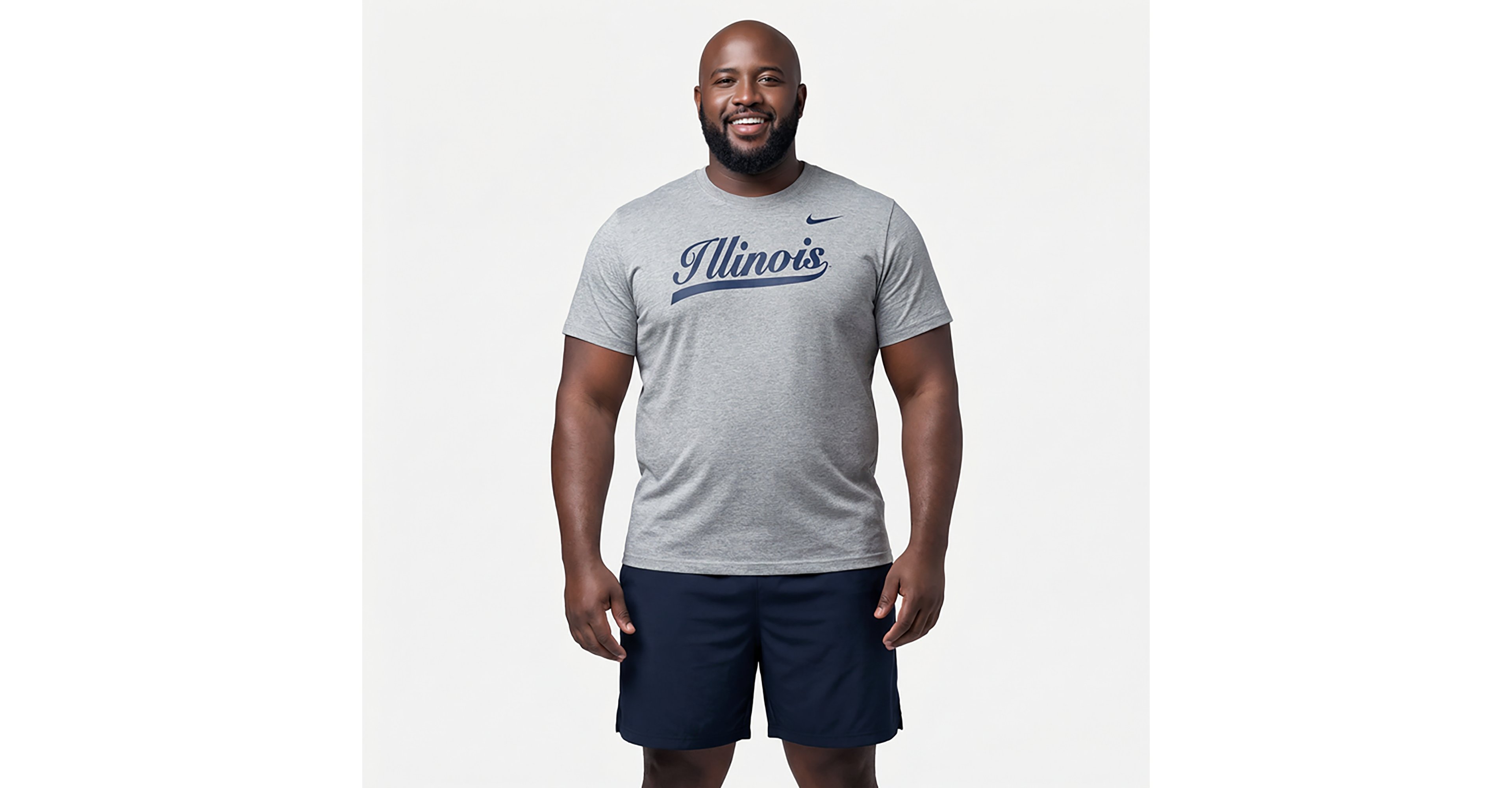 Nike Men's Illinois Script Core T-shirt
