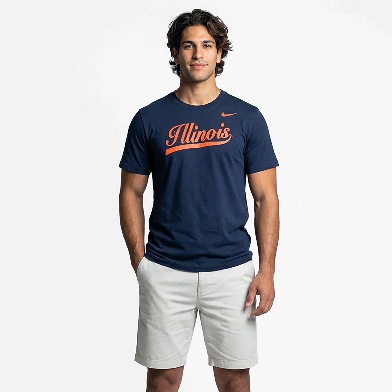 Nike Men's Illinois Script Core T-shirt - view number 2