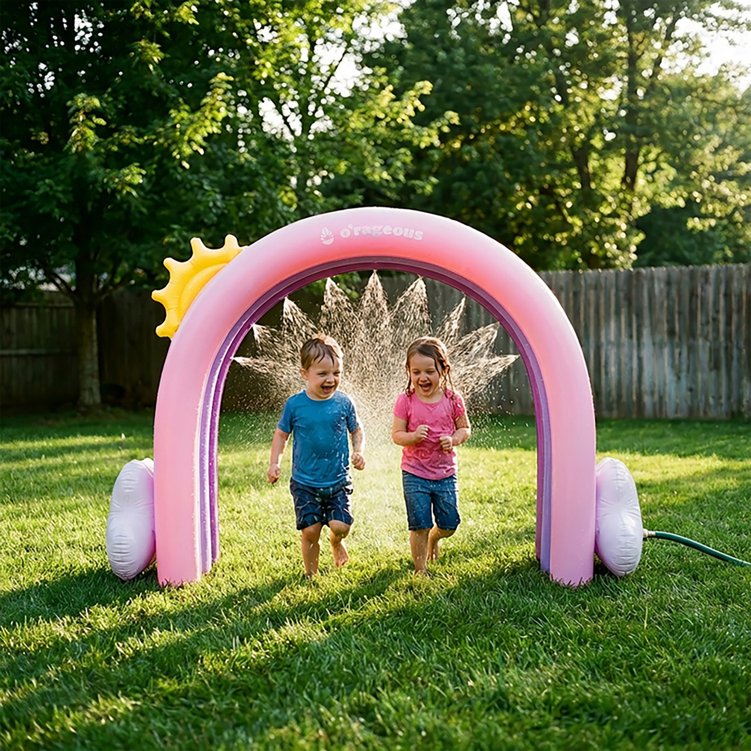 O'Rageous Kids' Rainbow Arch Inflatable Sprinkler - view number 5