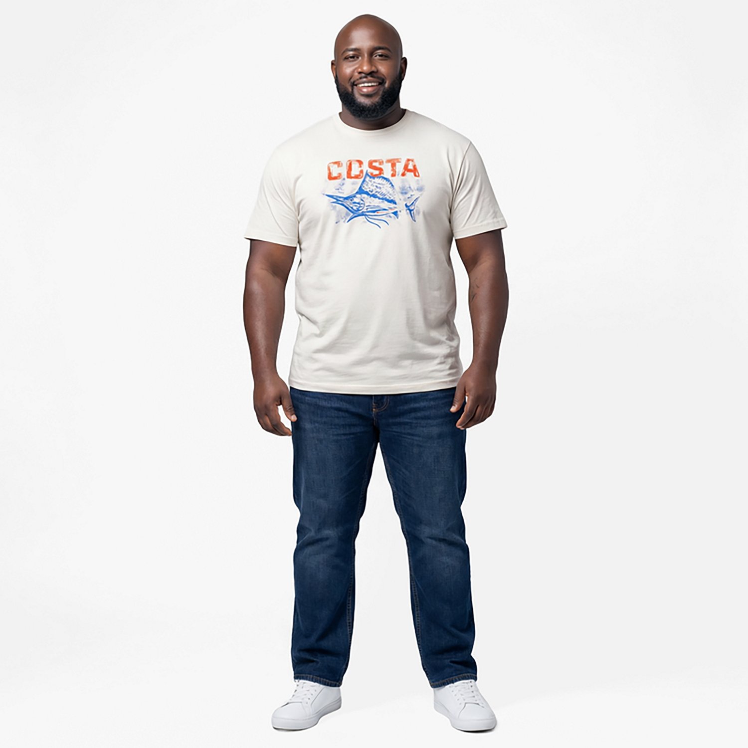 Costa Del Mar Men's Americana Sail Short Sleeve T-shirt