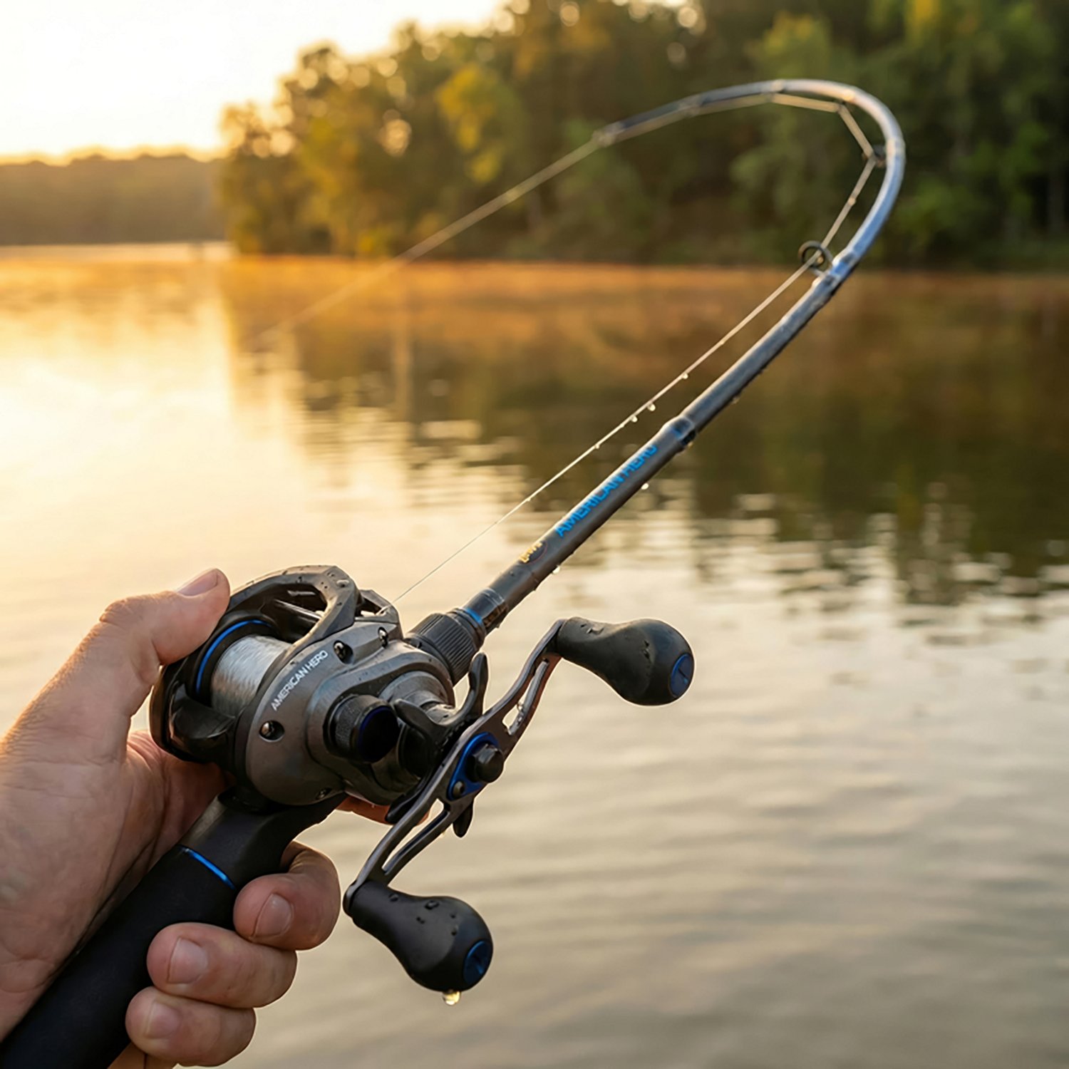 Lew's American Hero Baitcast Combo - view number 3