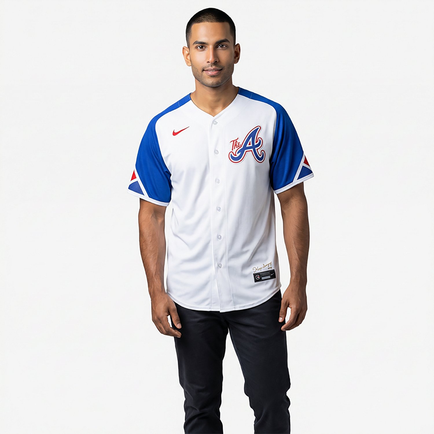 Nike Men's Braves City Connect Limited Jersey - view number 2