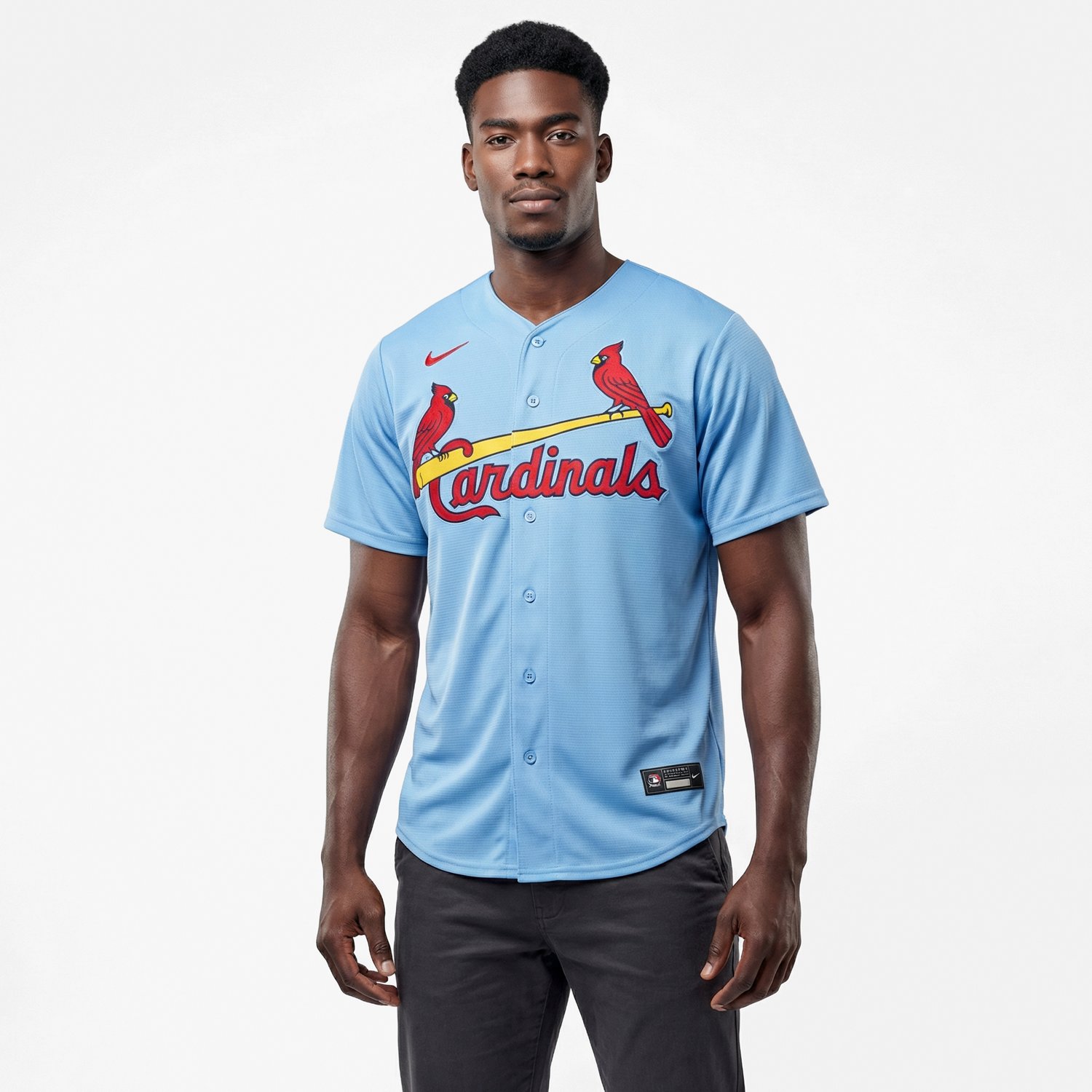Nike Men's Cardinals '76-'976 Cooperstown Limited Jersey - view number 2
