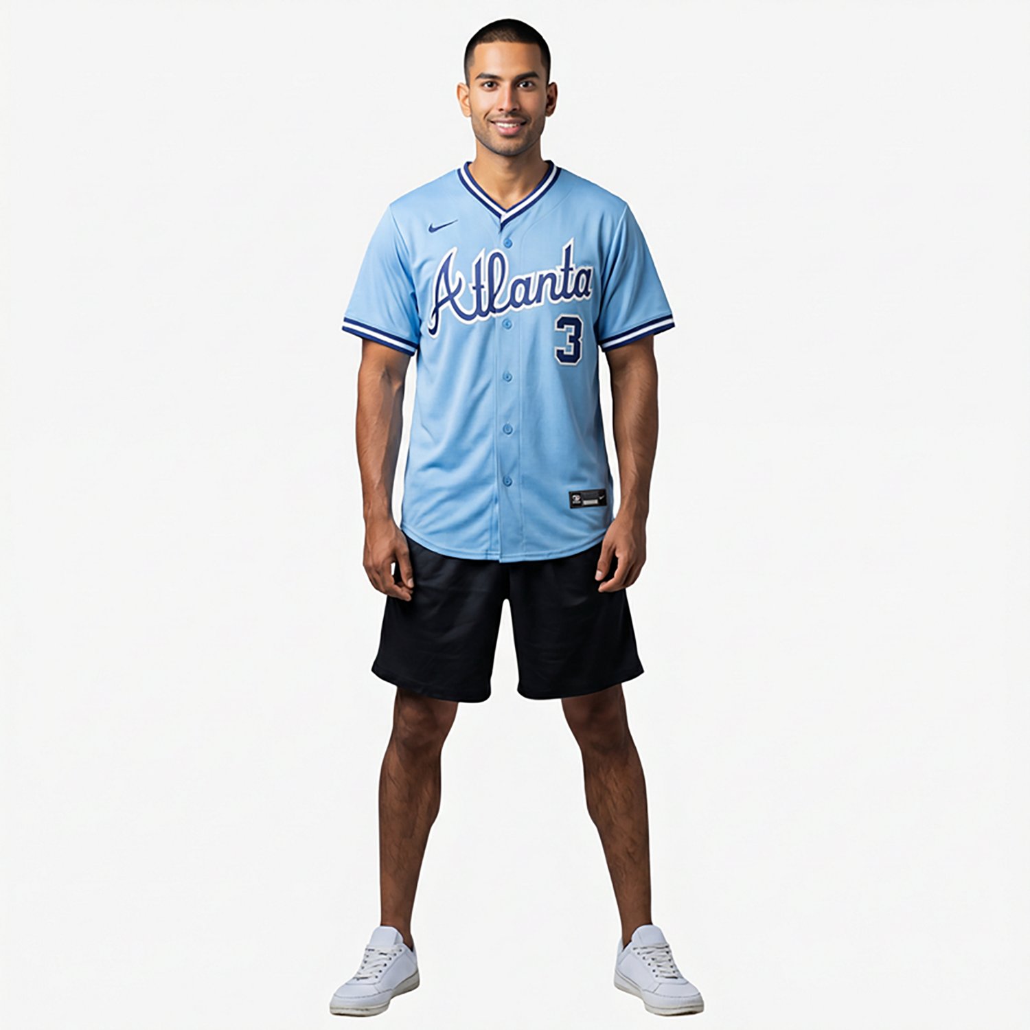 Nike Dale Murphy Light Atlanta Braves Throwback Cooperstown Collection Limited Jersey