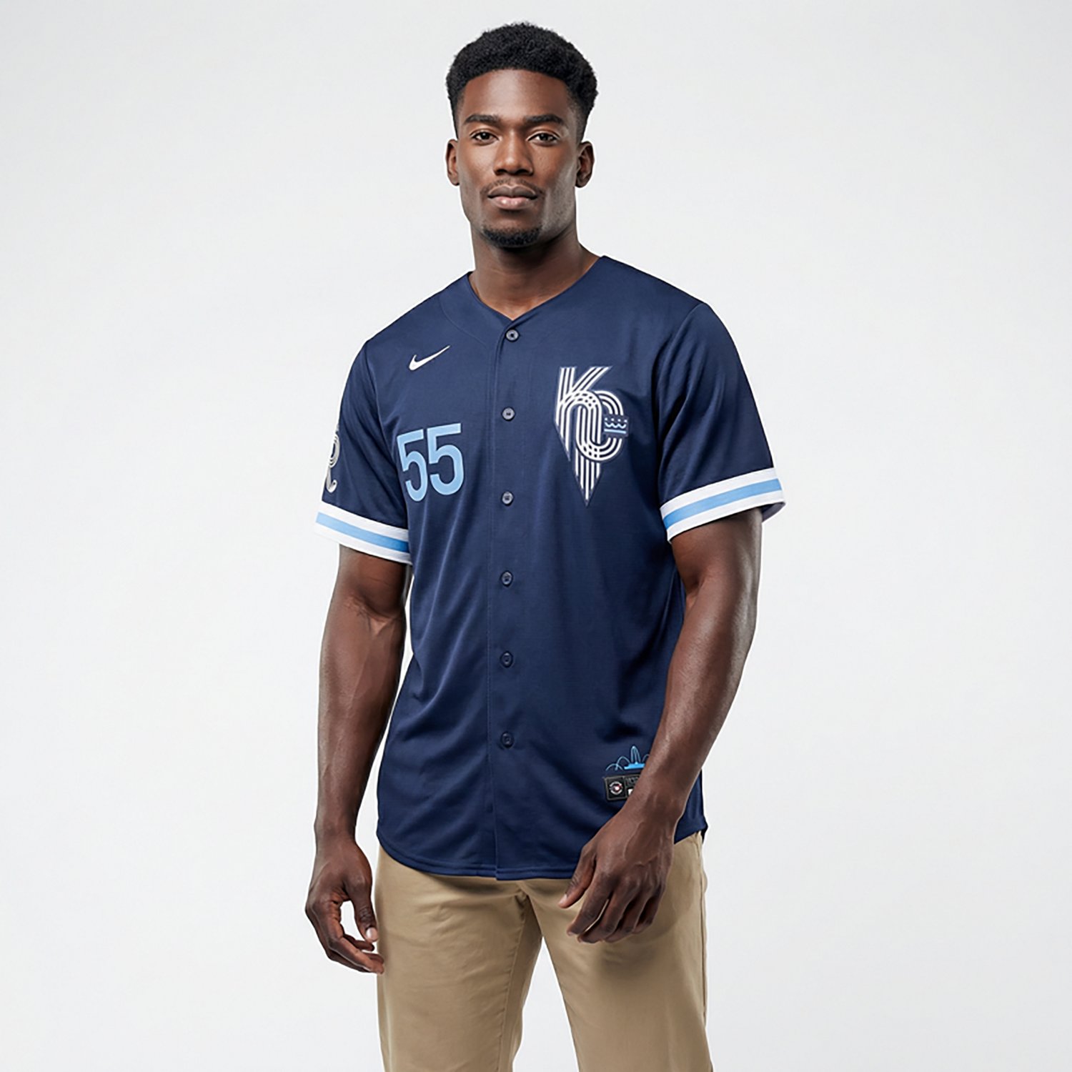 Nike Men's Royals Ragans City Connect Limited N&N Jersey - view number 2