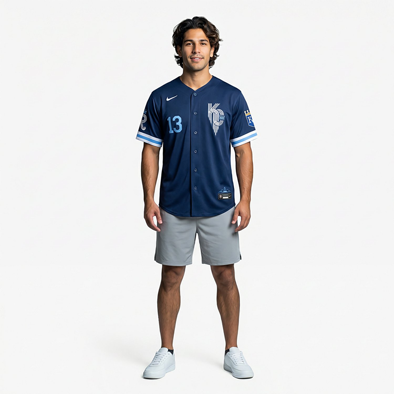 Nike Men's Royals Perez City Connect Limited N&N Jersey - view number 2
