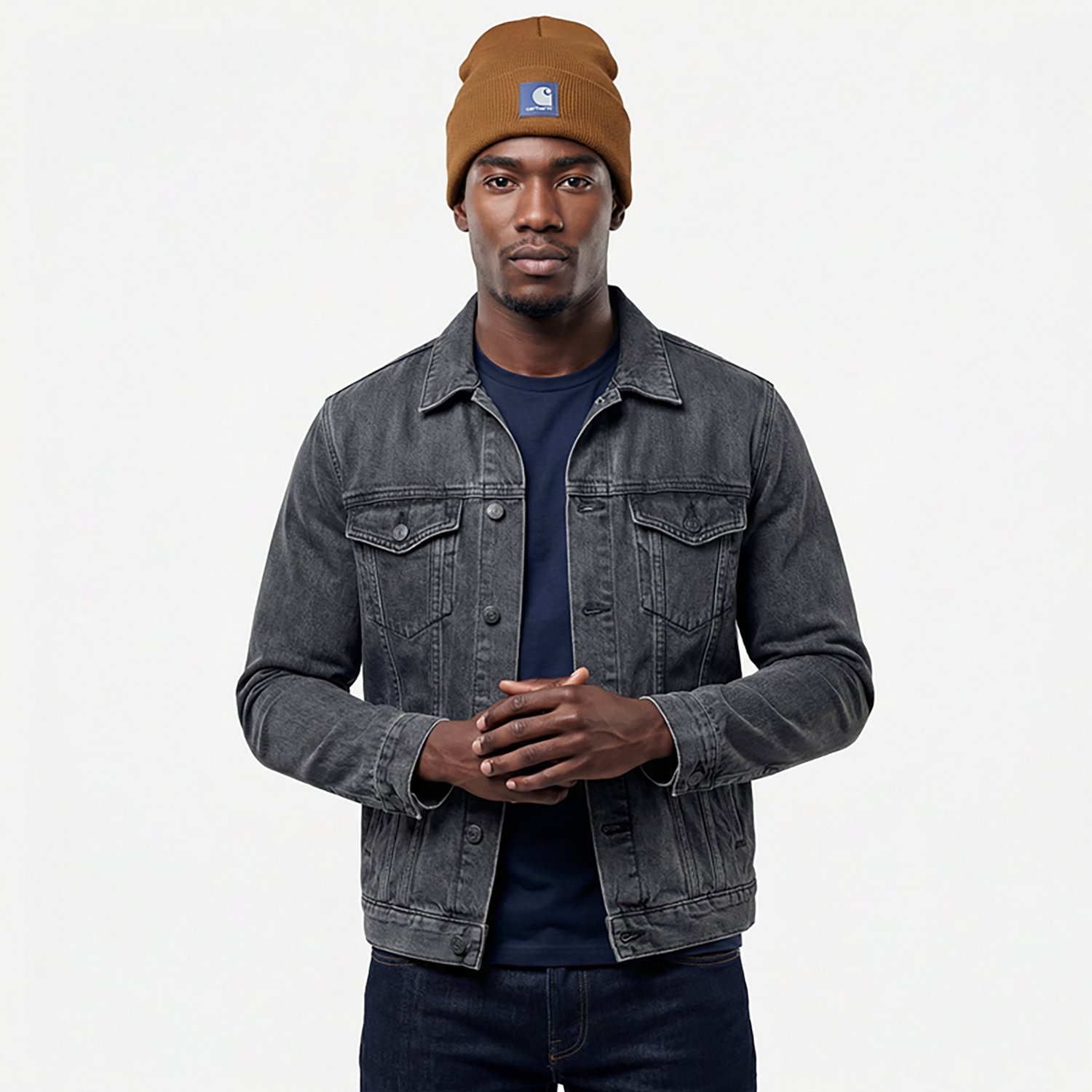 Carhartt Men's Knit Rubber Patch Beanie