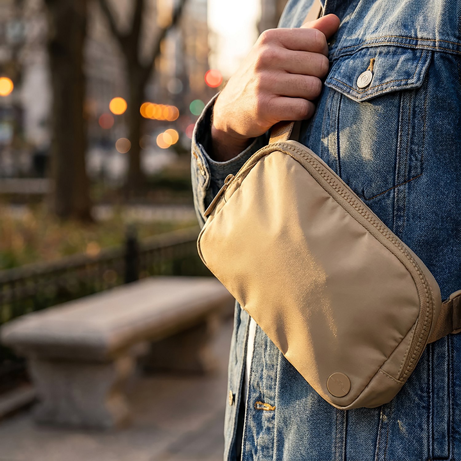 Primo Crossbody Belt Bag with Zippered Pocket - view number 2