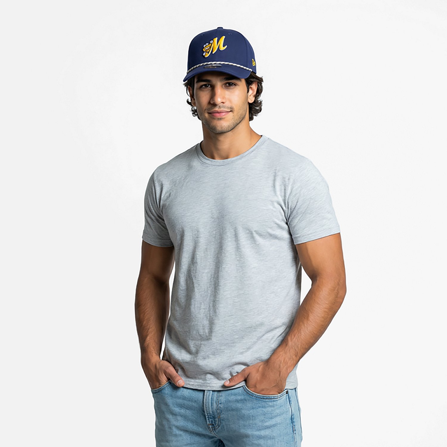 New Era Men's Montgomery Biscuits Multi-Rope 9SEVENTY Cap  - view number 2
