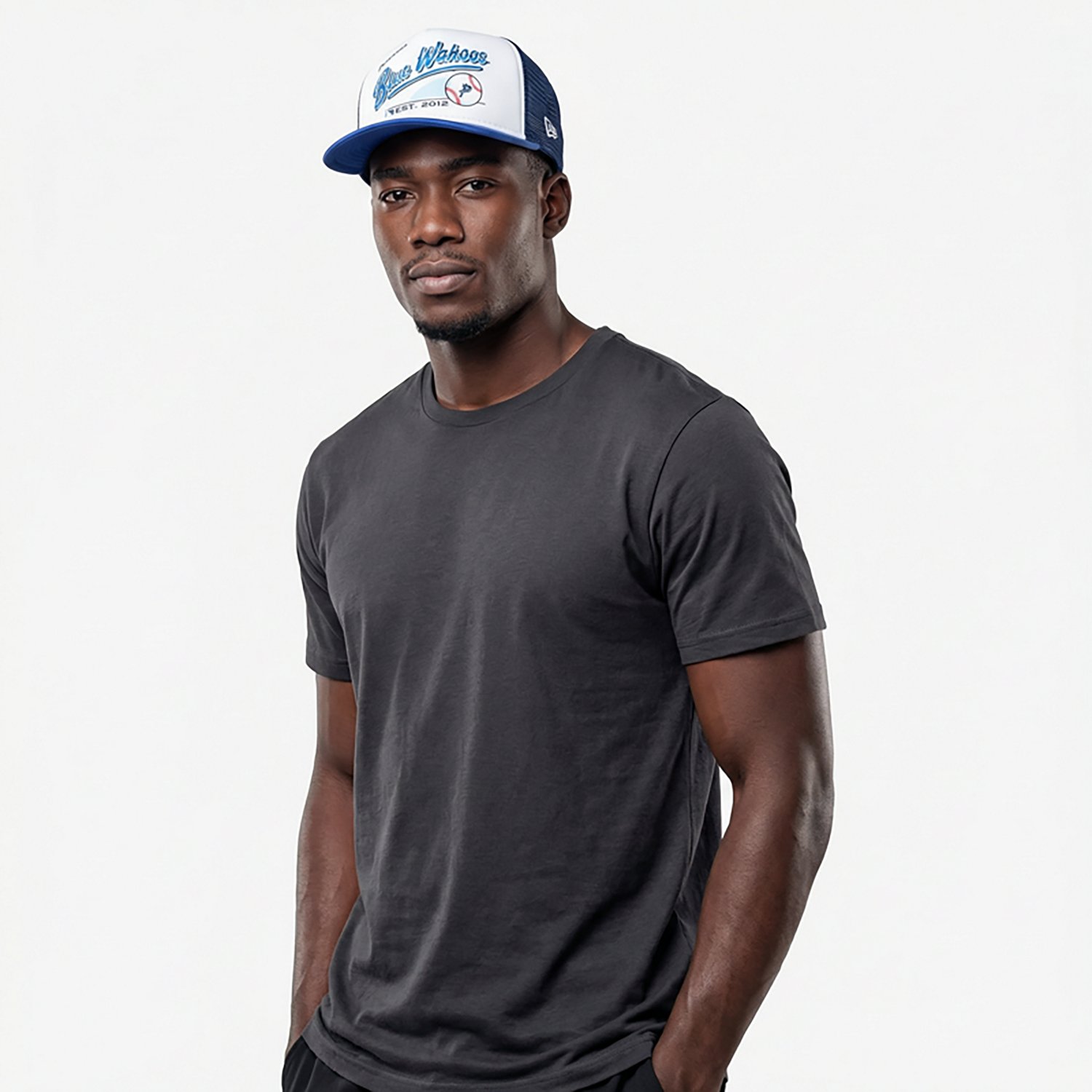 New Era Men's Pensacola Blue Wahoos Retro Script 9FIFTY Cap  - view number 2