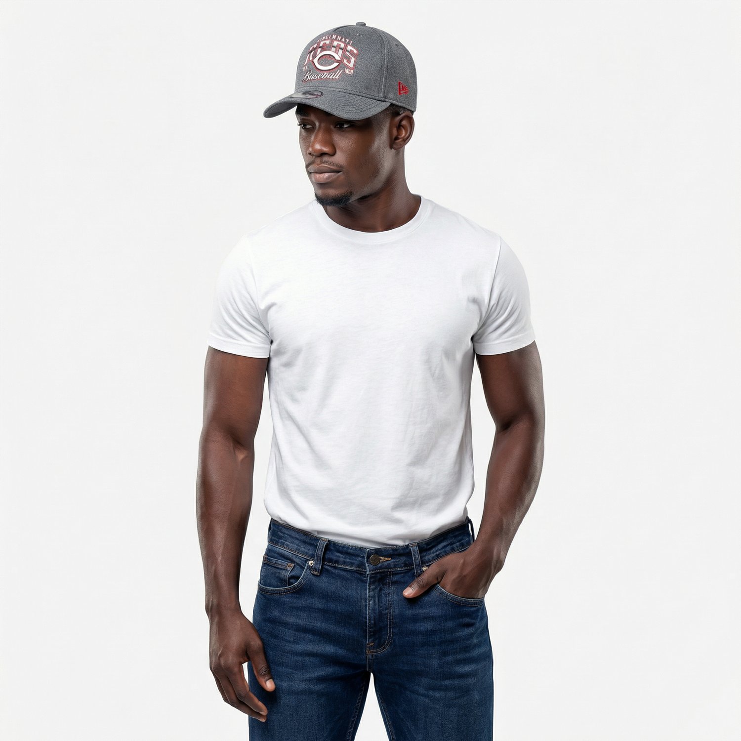 New Era Men's Cincinnati Reds Washed 9FIFTY Cap