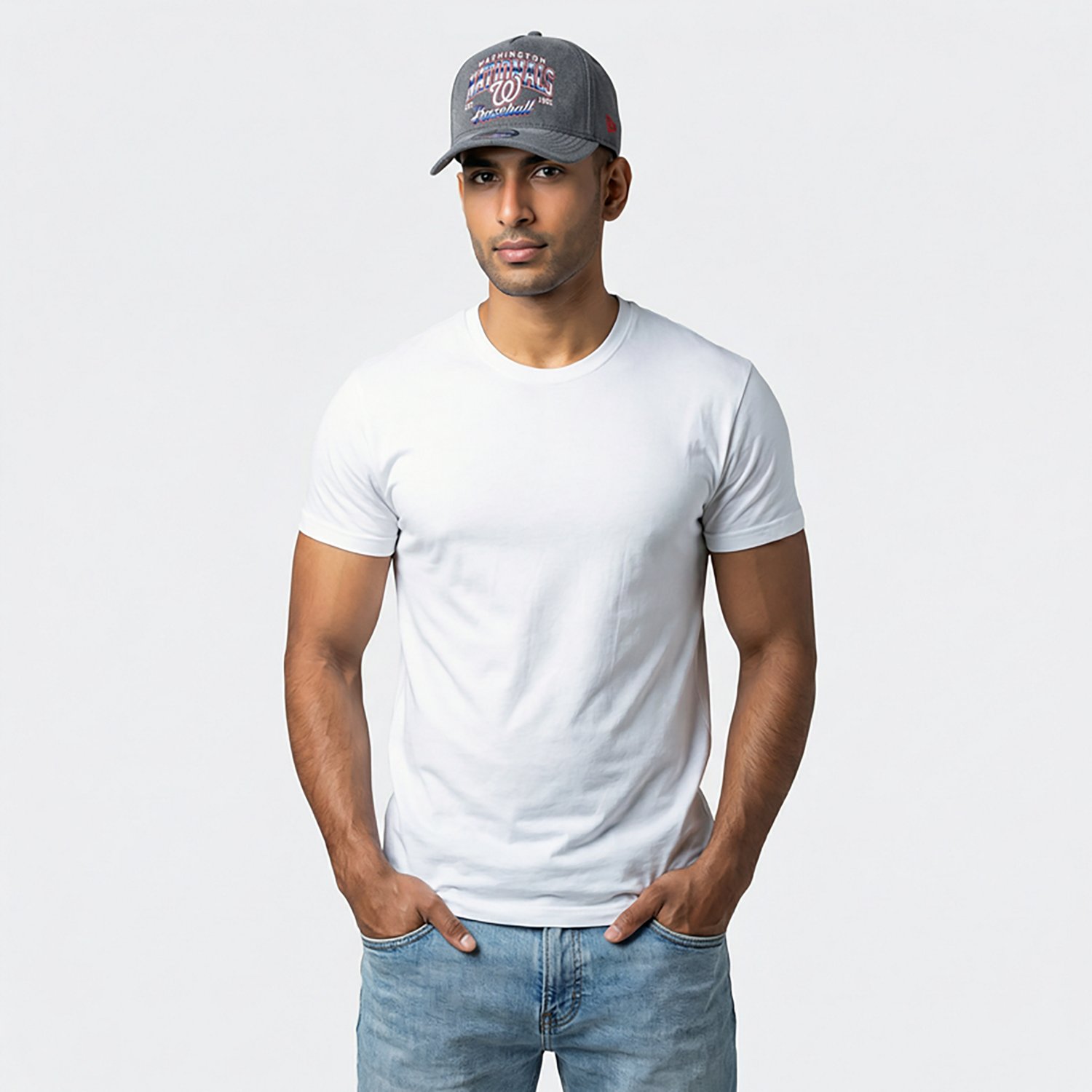 New Era Men's Washington Nationals Washed 9FIFTY Cap  - view number 2