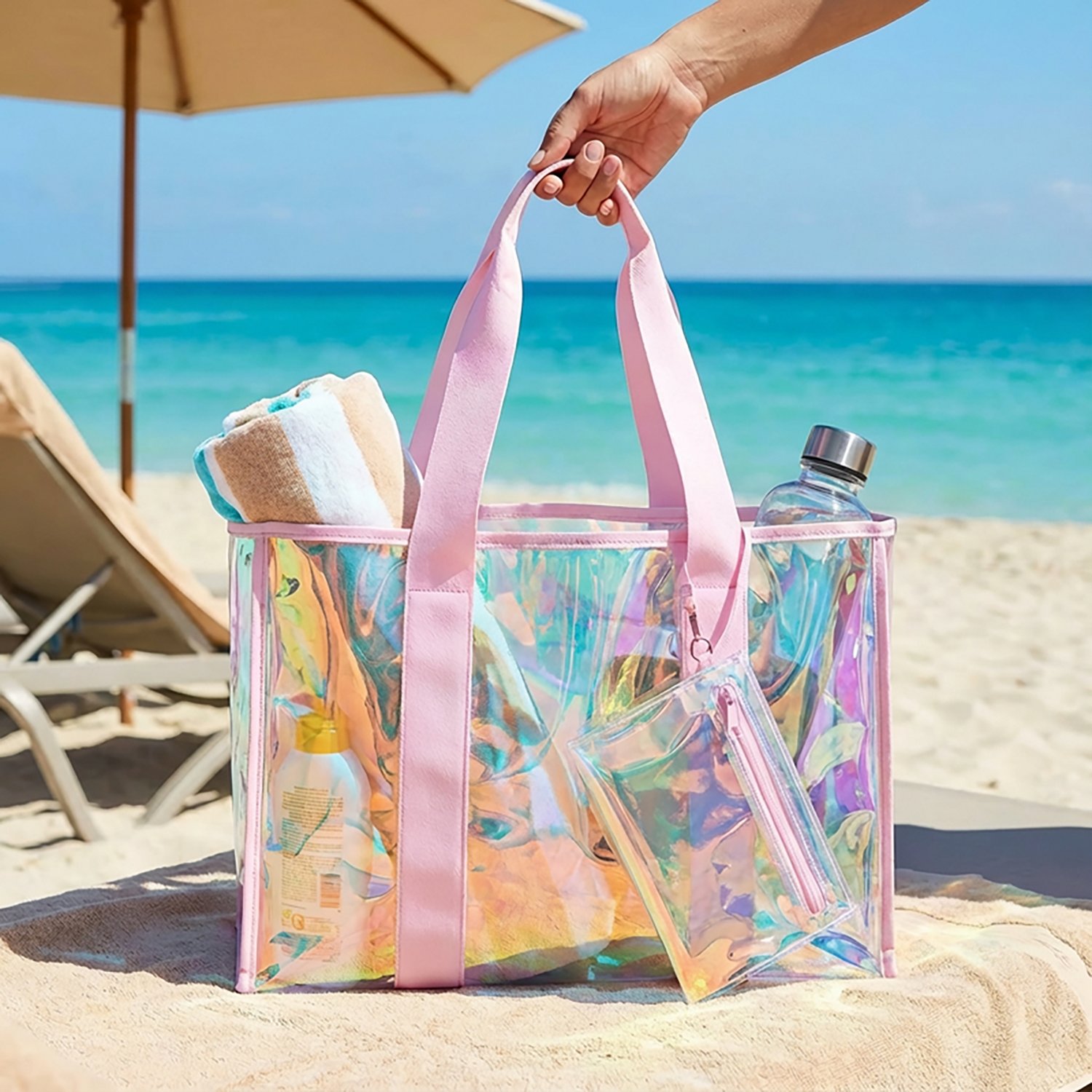 O'Rageous Iridescent Beach Tote Bag - view number 4