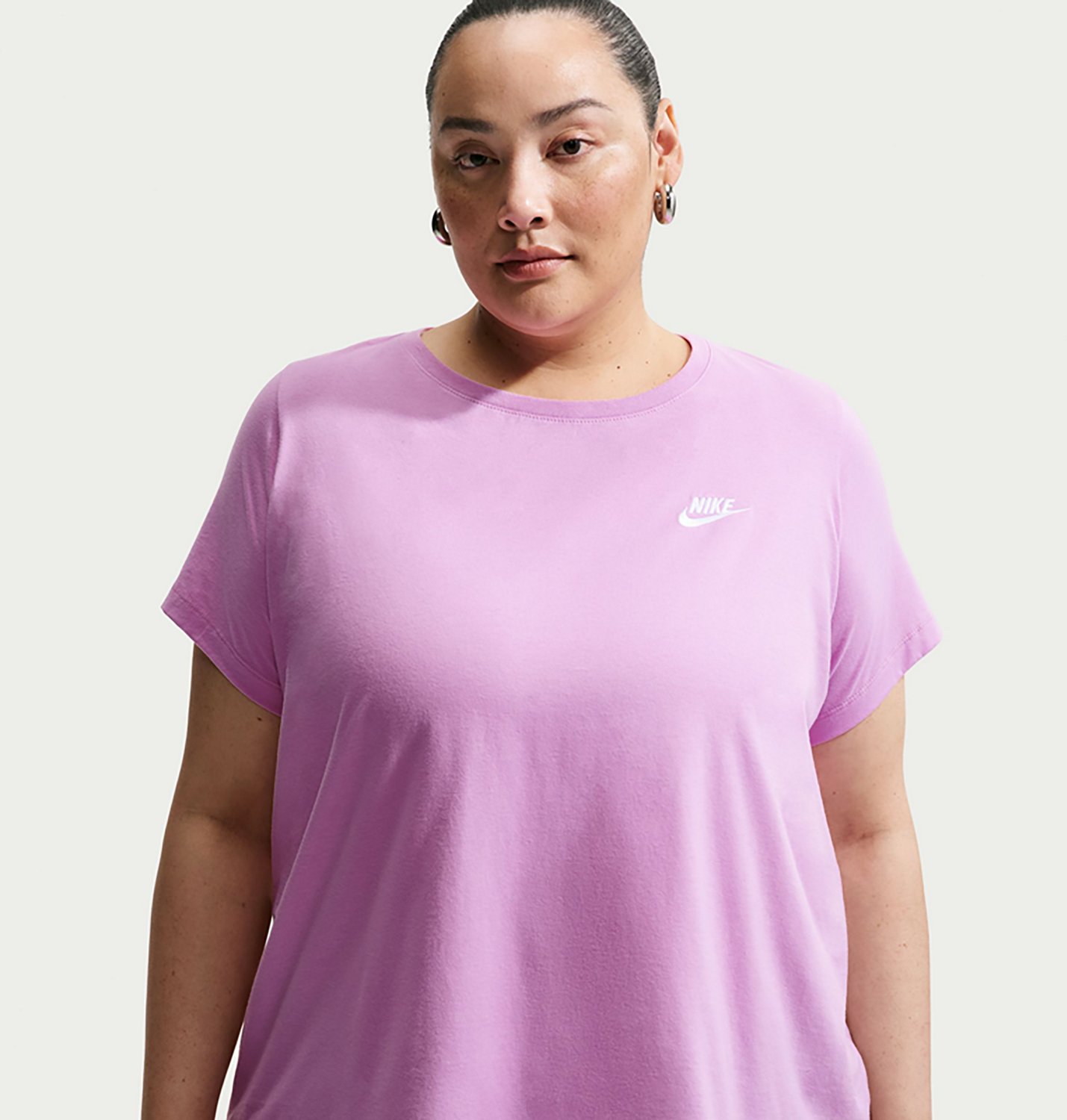 Nike Plus Size Women's Sportswear Club T-shirt                                                                                   - view number 3