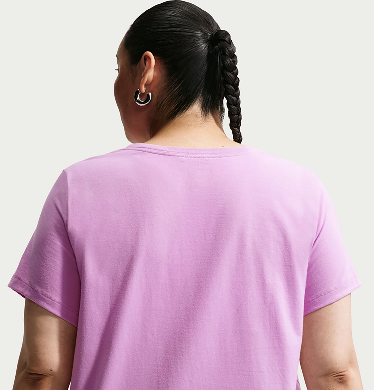 Nike Plus Size Women's Sportswear Club T-shirt                                                                                   - view number 4