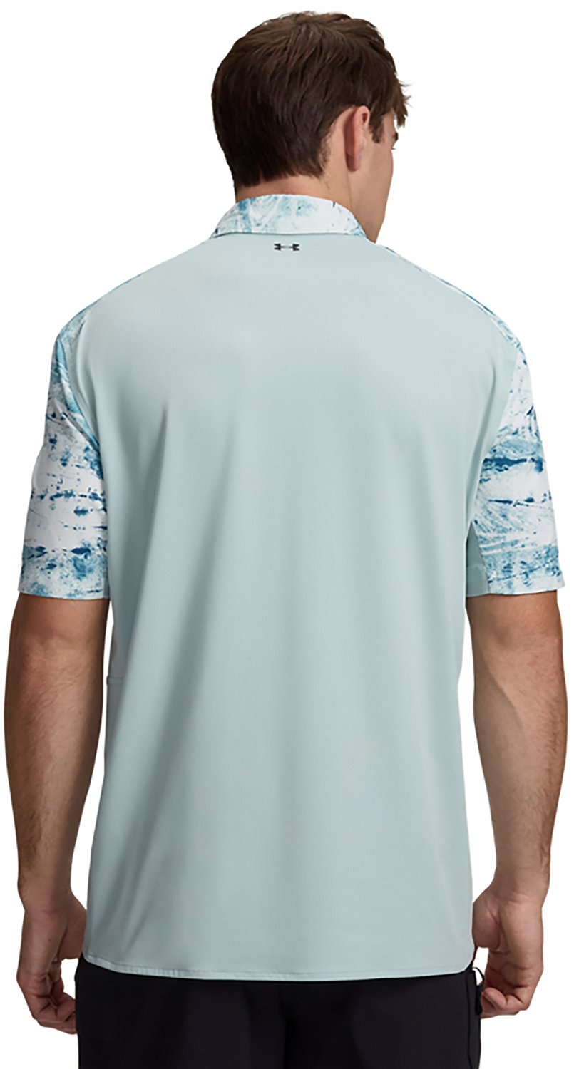 Under Armour Men's Shorebreak Fish Hybrid Printed Woven Shirt - view number 2