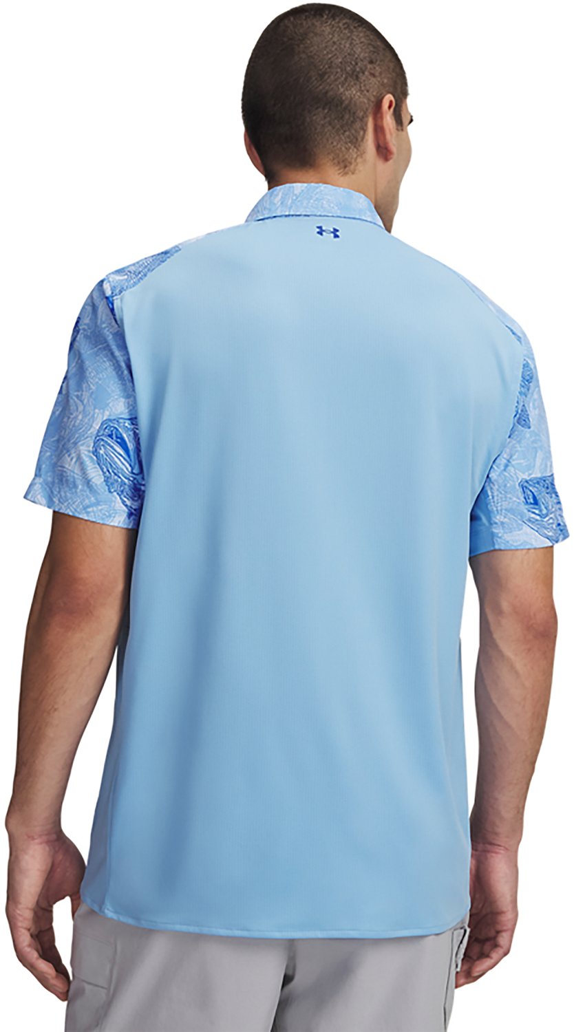 Under Armour Men's Shorebreak Fish Hybrid Printed Woven Shirt - view number 2