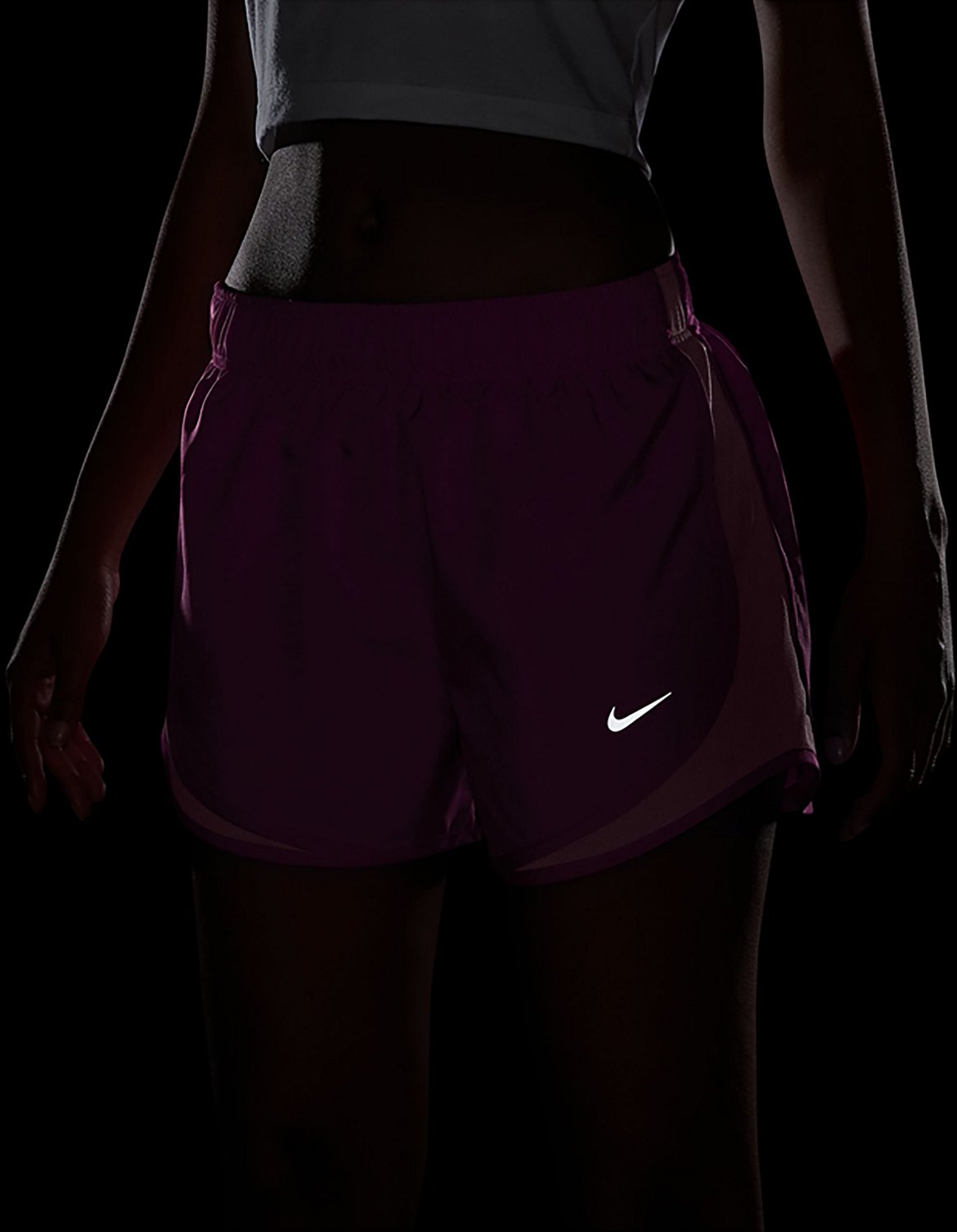 Nike Women's Tempo Dri-FIT Mid-Rise Running Shorts 3 in - view number 5