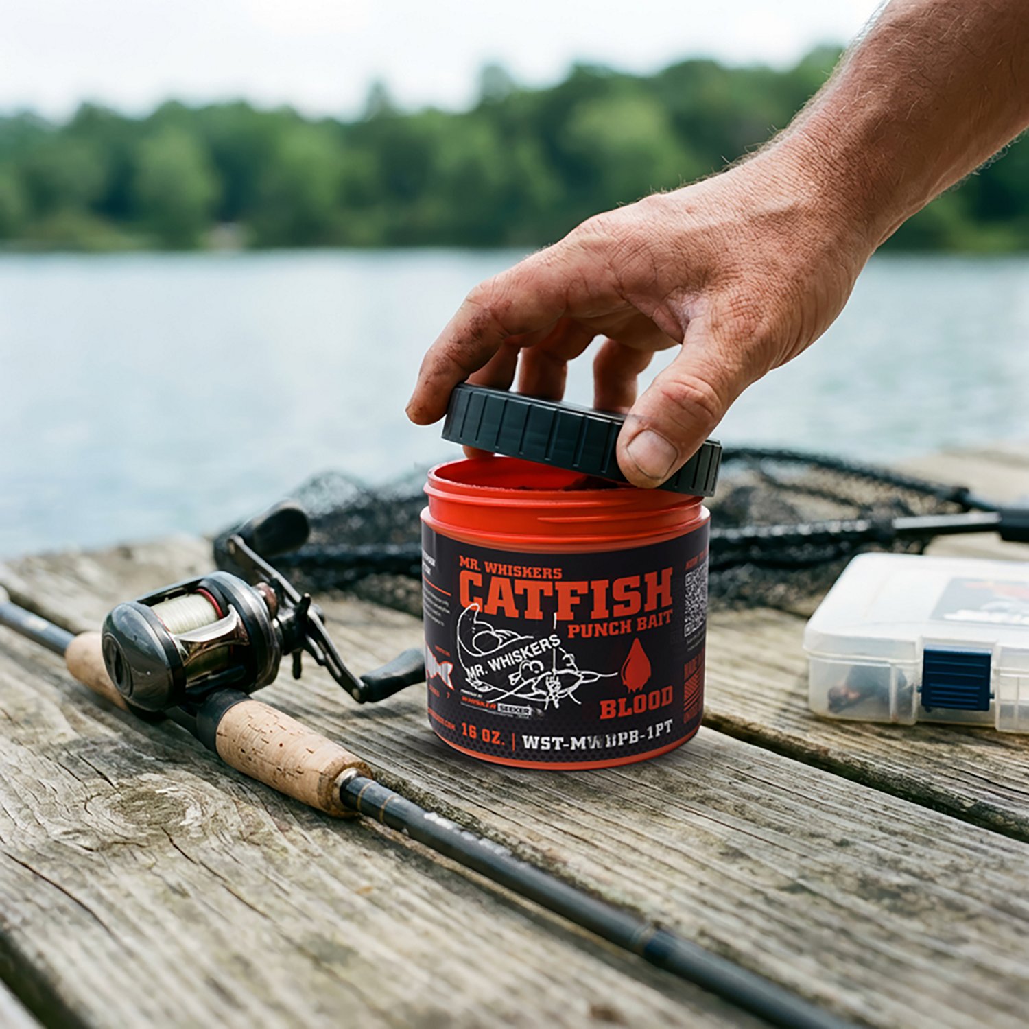 Whisker Seeker Blood 16 oz Punch Bait - view number 3